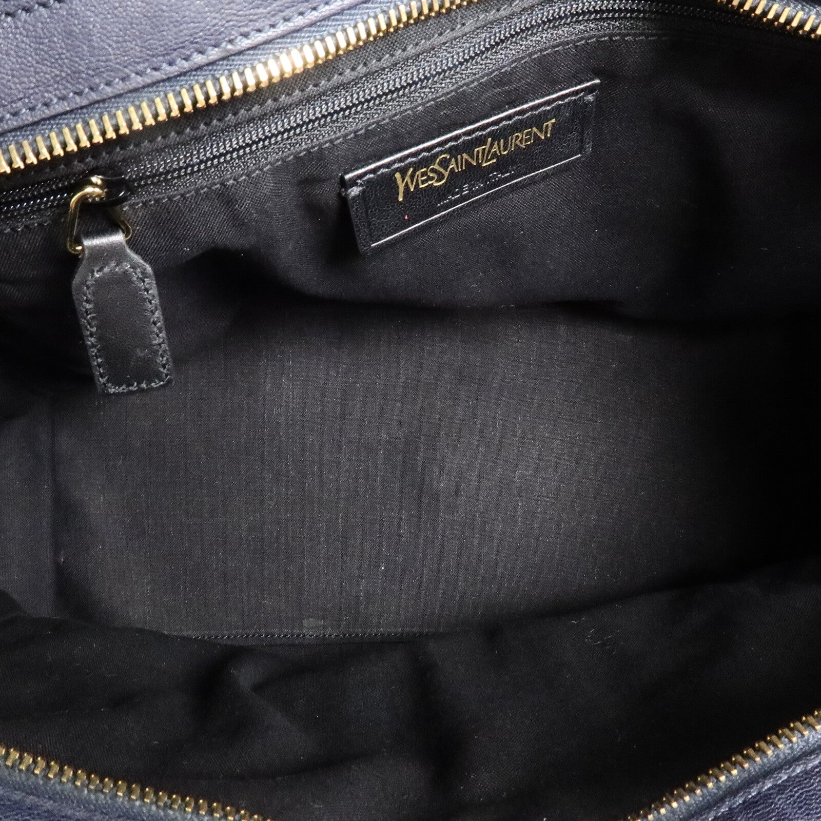 YVES SAINT LAURENT 牛皮皮革Cabas Chyc手挽肩背兩用袋
