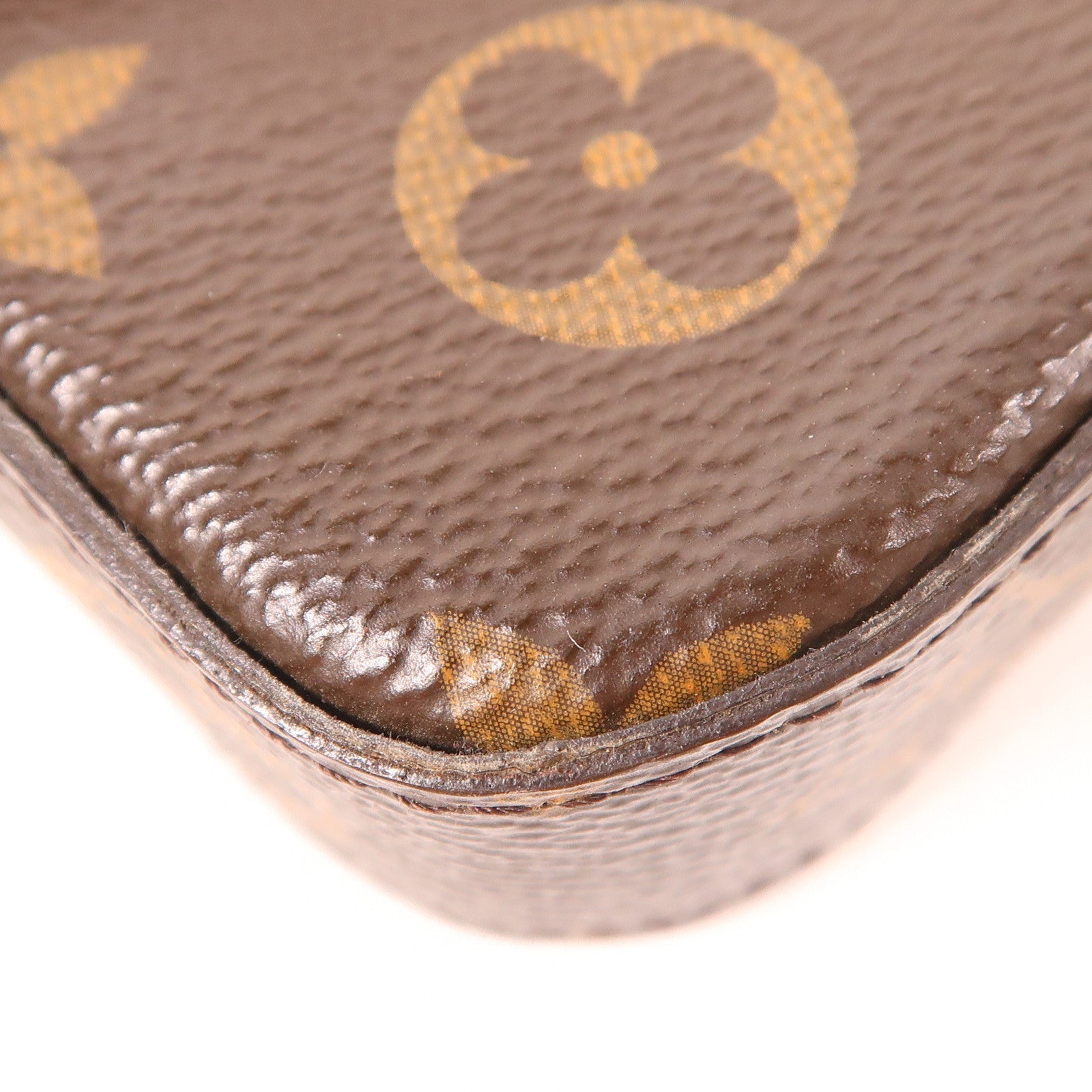 LOUIS VUITTON Monogram Lovely Birds Felicie Pochette金扣肩背袋