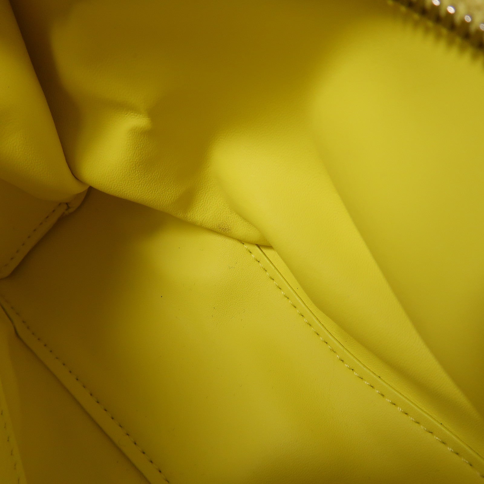 BALENCIAGA 牛皮皮革Neo Claassic Mini銀扣肩背袋黃色