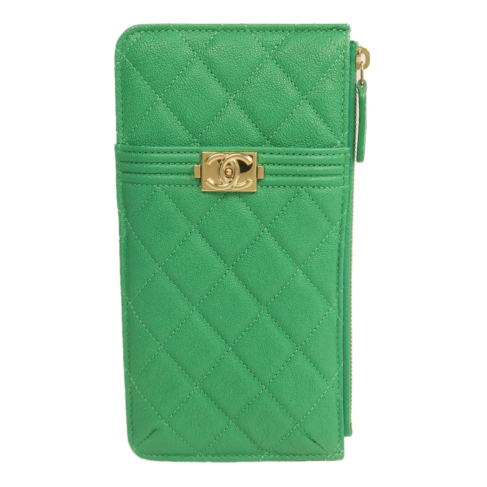 CHANEL 牛皮皮革Pouch Wallet手拿包