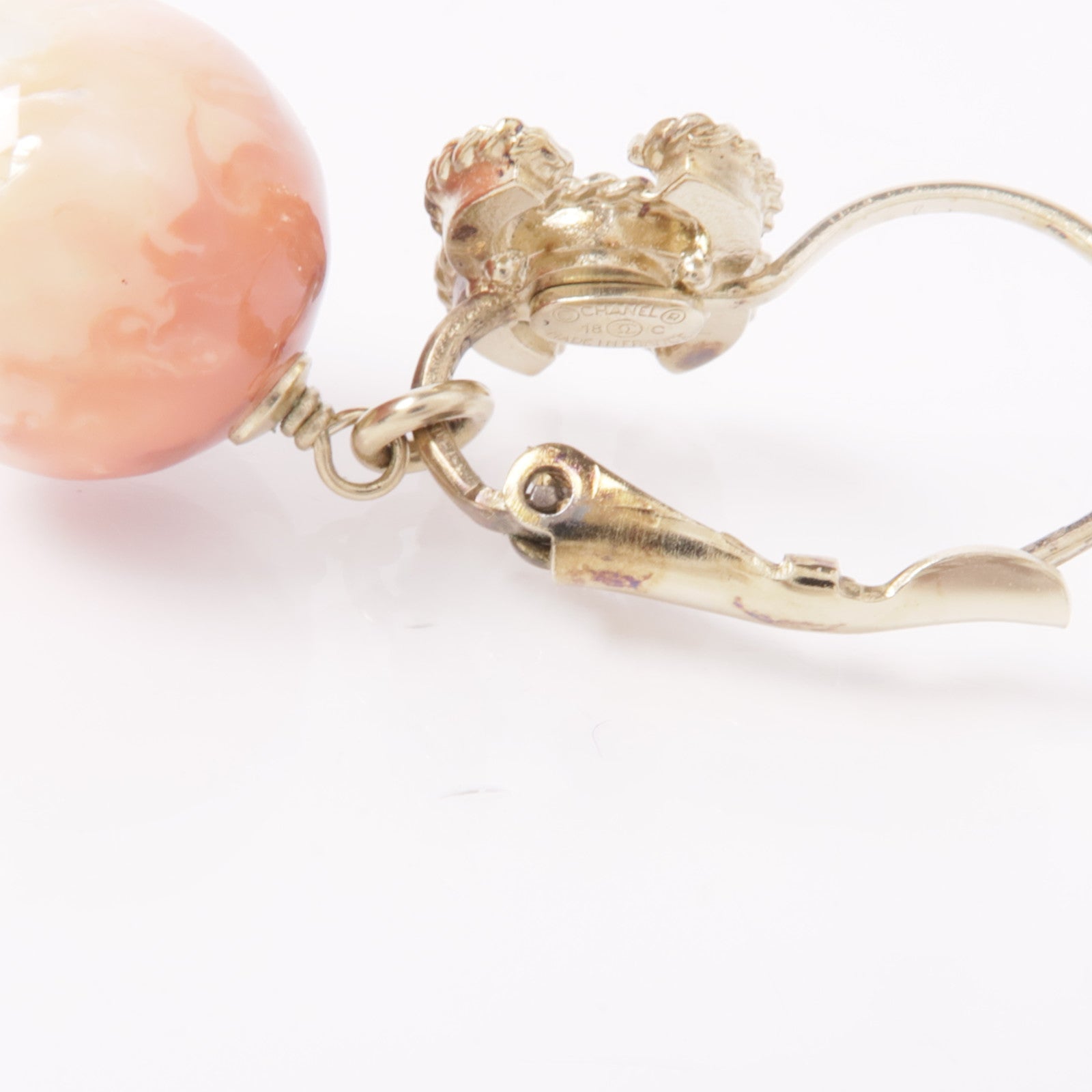 CHANEL 金屬/PVC Earrings耳環