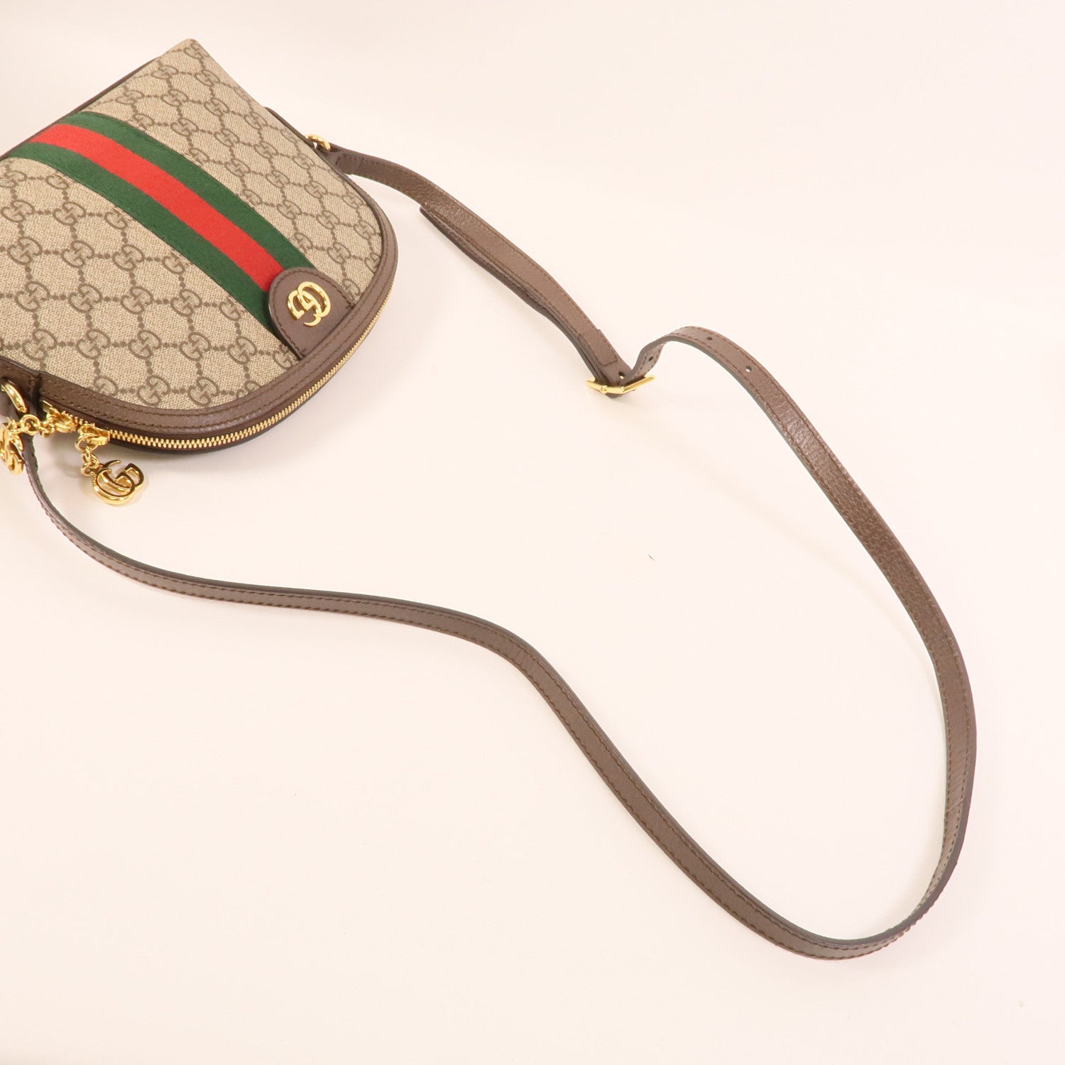 GUCCI 塗層帆布Ophidia Bag肩背袋
