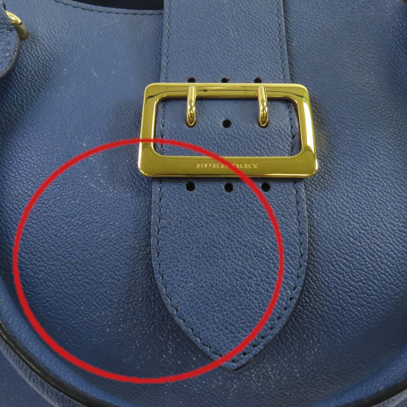BURBERRY 【激減優惠】牛皮皮革Buckle Tote Bag金扣手挽肩背兩用袋