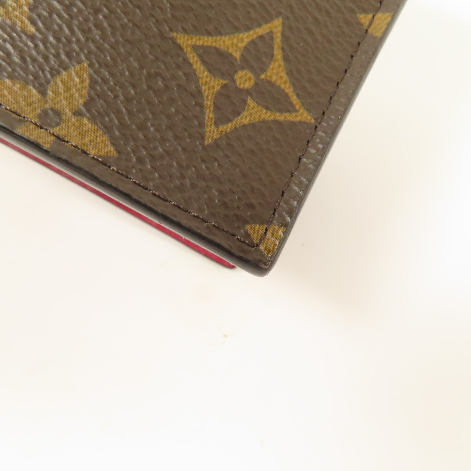 LOUIS VUITTON Monogram Portefeuille Flore金扣鏈帶肩背袋