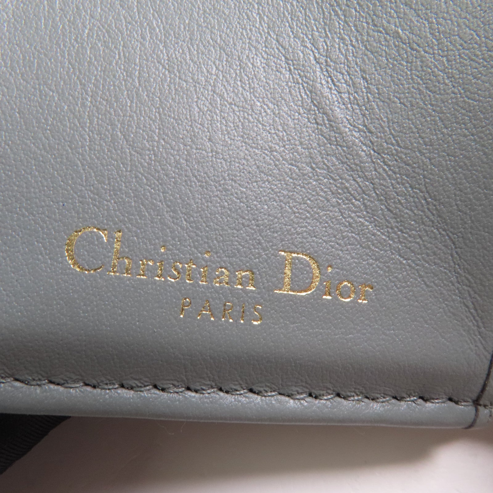 Dior 【萬聖節商品】帆布Wallet金扣錢包