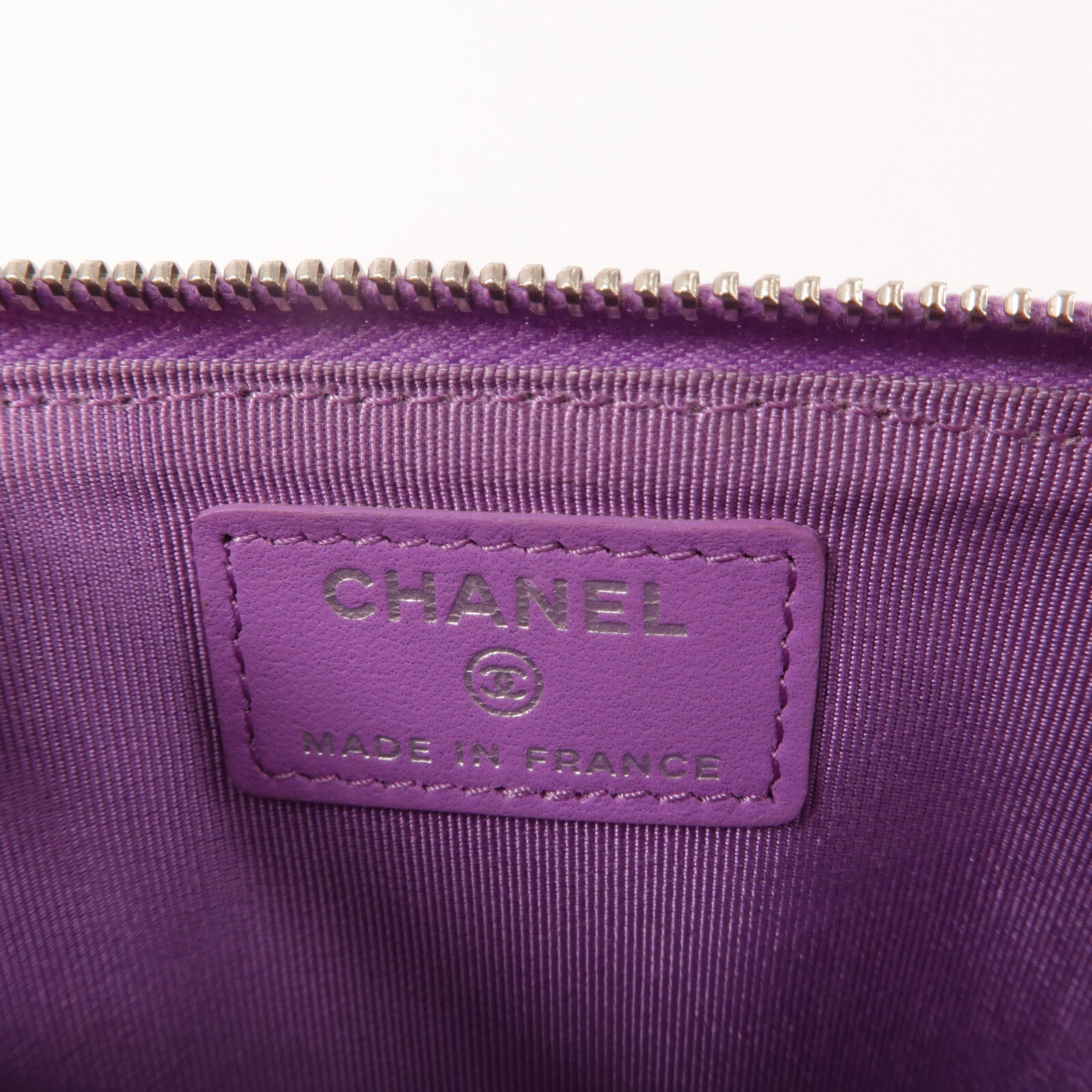 CHANEL 羊皮皮革Pouch手拿包