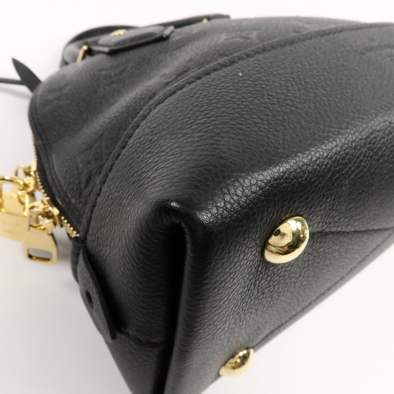 LOUIS VUITTON Monogram Empreinte Neo Alma BB手挽肩背兩用袋