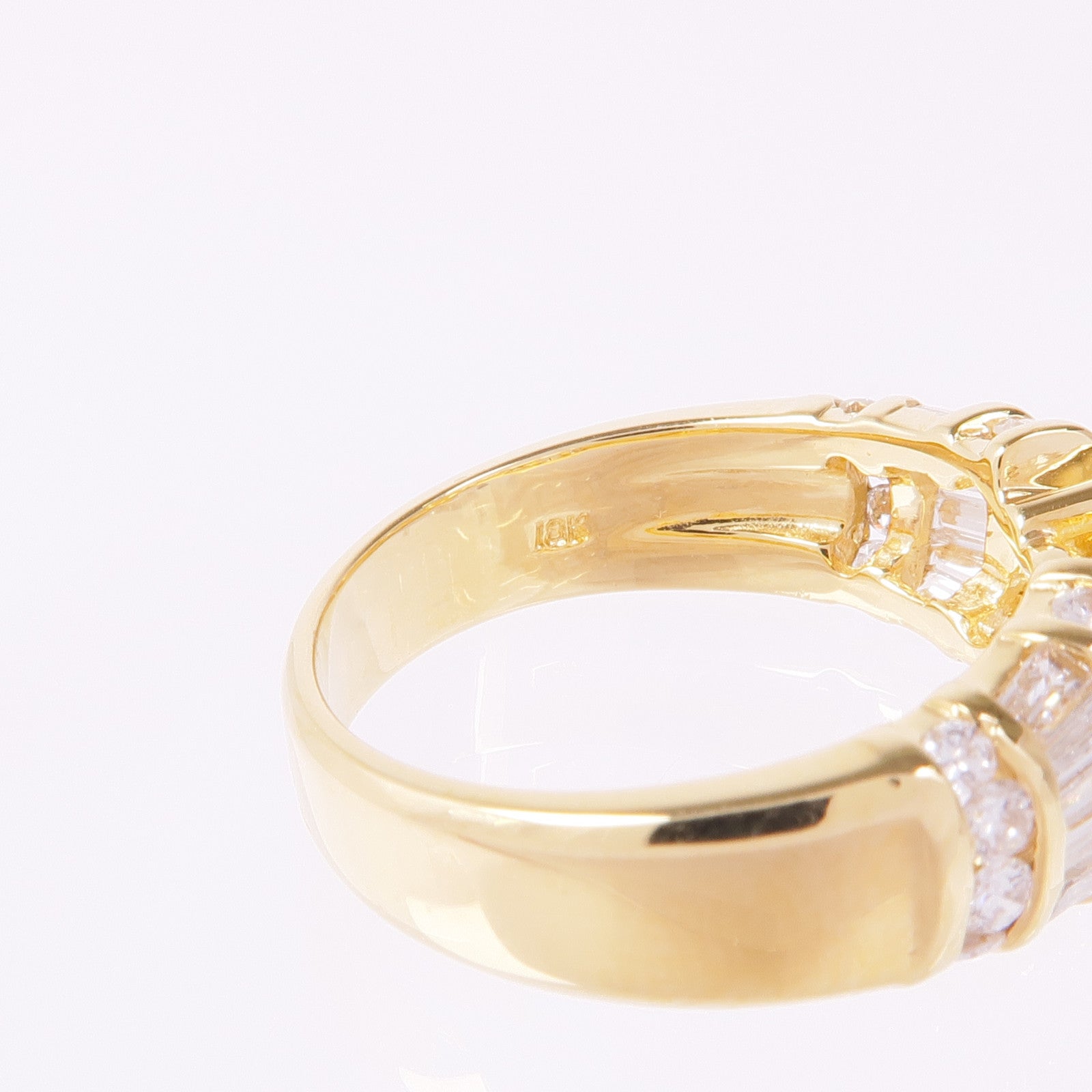 JEWELRY 18K黃金Diamond Ring鑽石戒指US#6.75