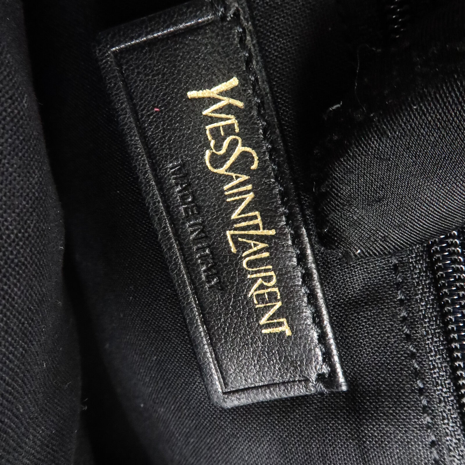 YVES SAINT LAURENT 牛皮皮革Cabas Chyc手挽肩背兩用袋