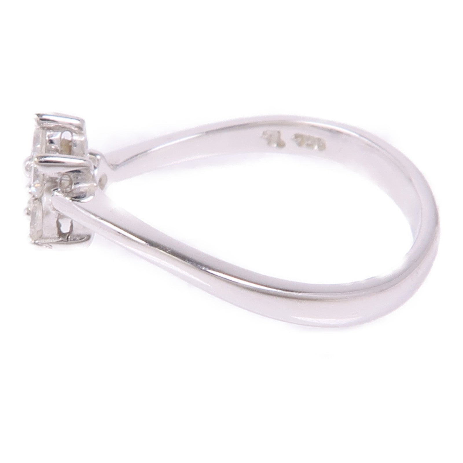 JEWELRY 18K白金Diamond Ring鑽石戒指US#5.75