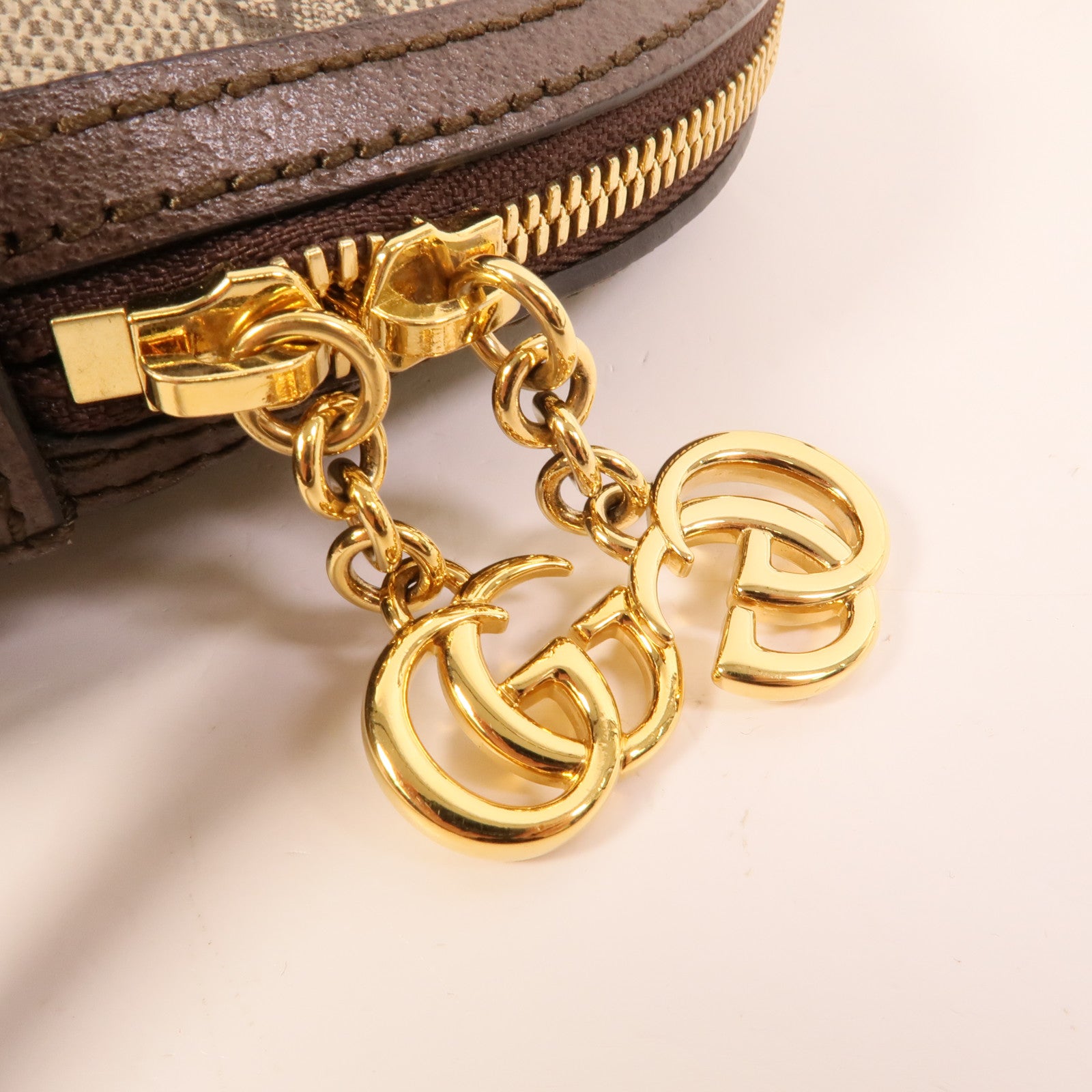 GUCCI 塗層帆布Ophidia Bag肩背袋