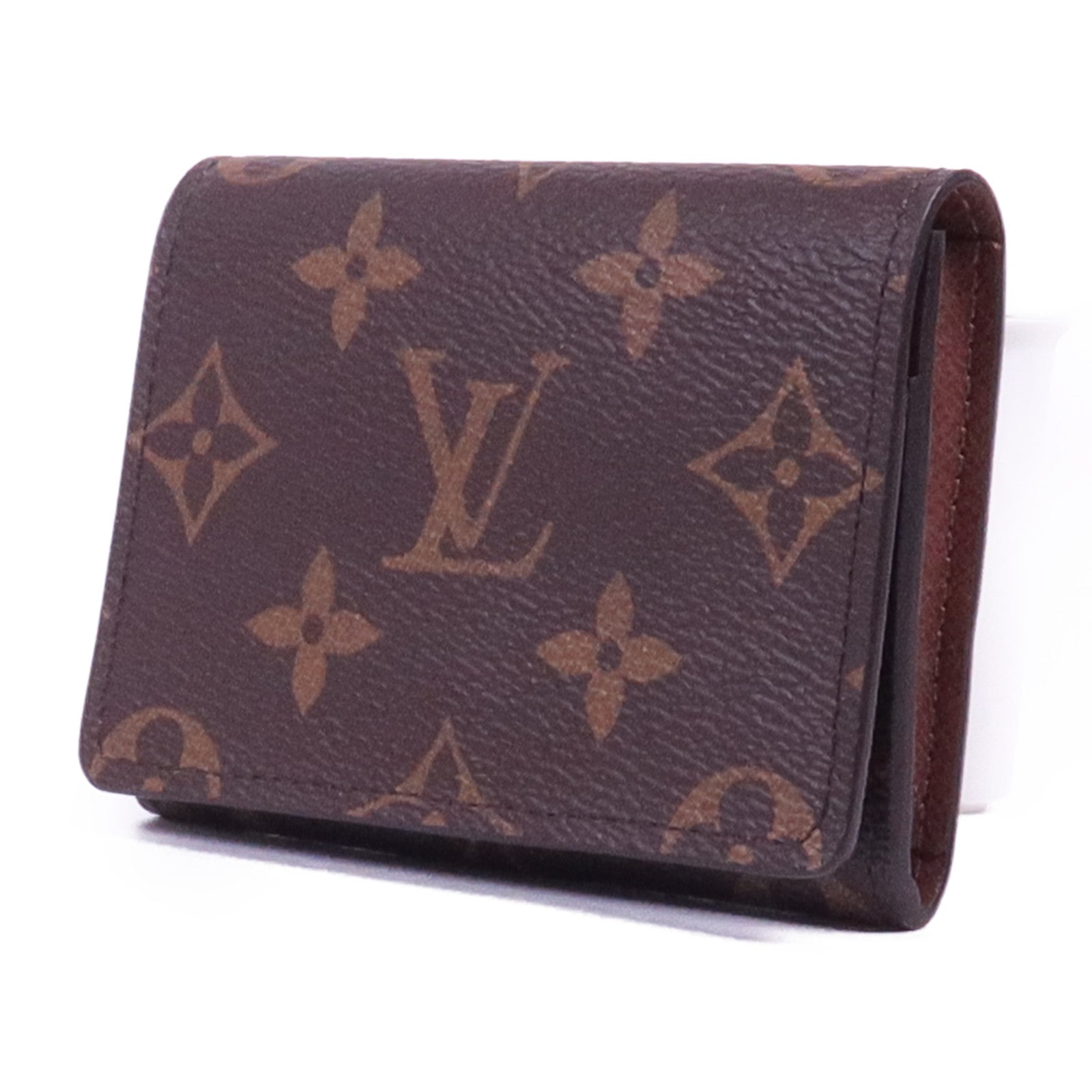 LOUIS VUITTON Monogram Enveloppe Carte De Visite金扣Card Case