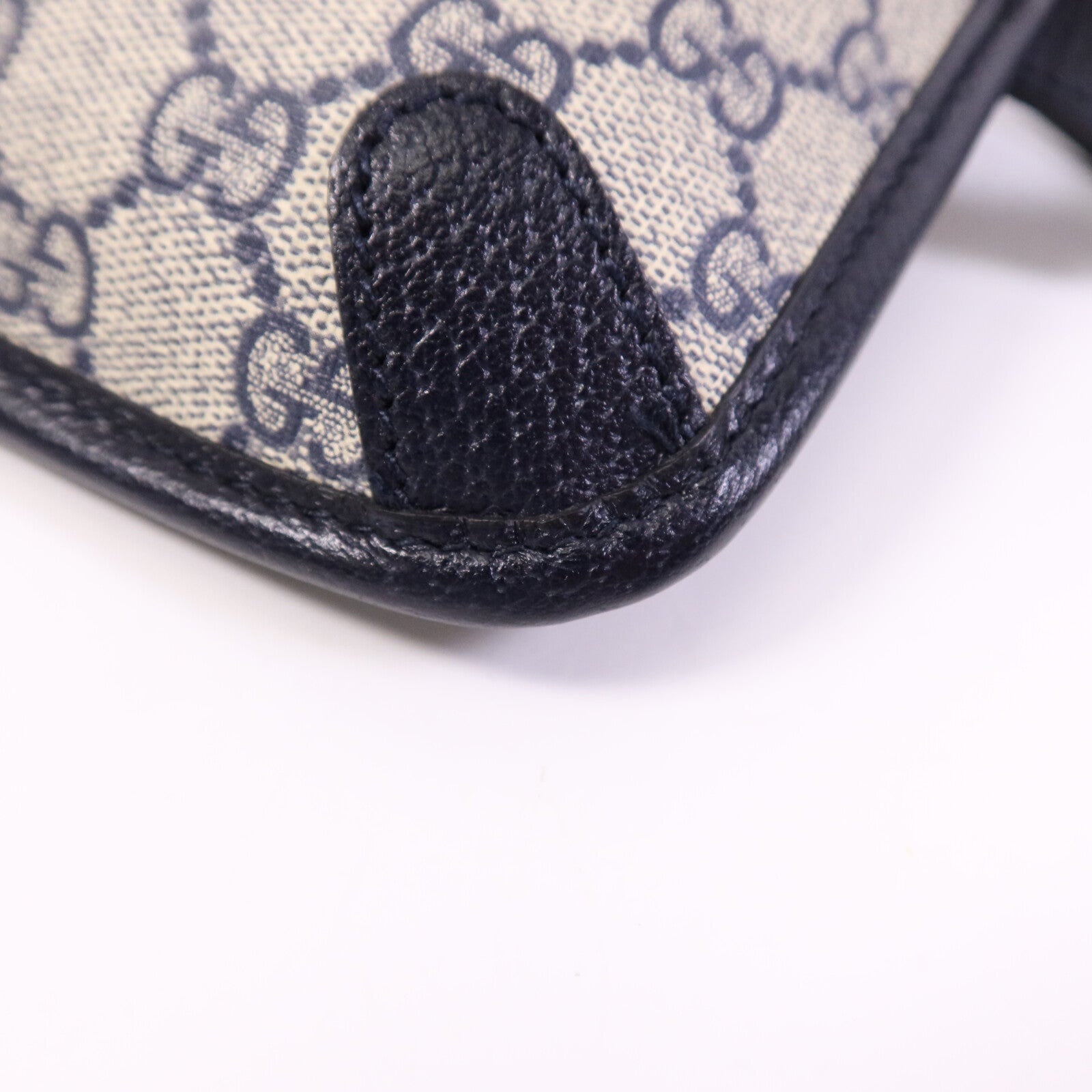 GUCCI 【激減優惠】塗層帆布Ophidia GG Supreme銀扣腰包