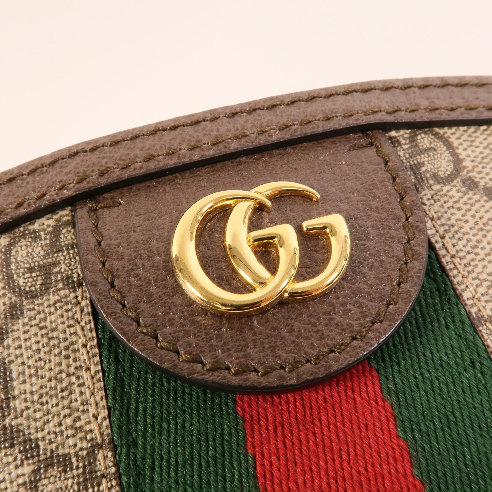 GUCCI 塗層帆布Ophidia Bag肩背袋