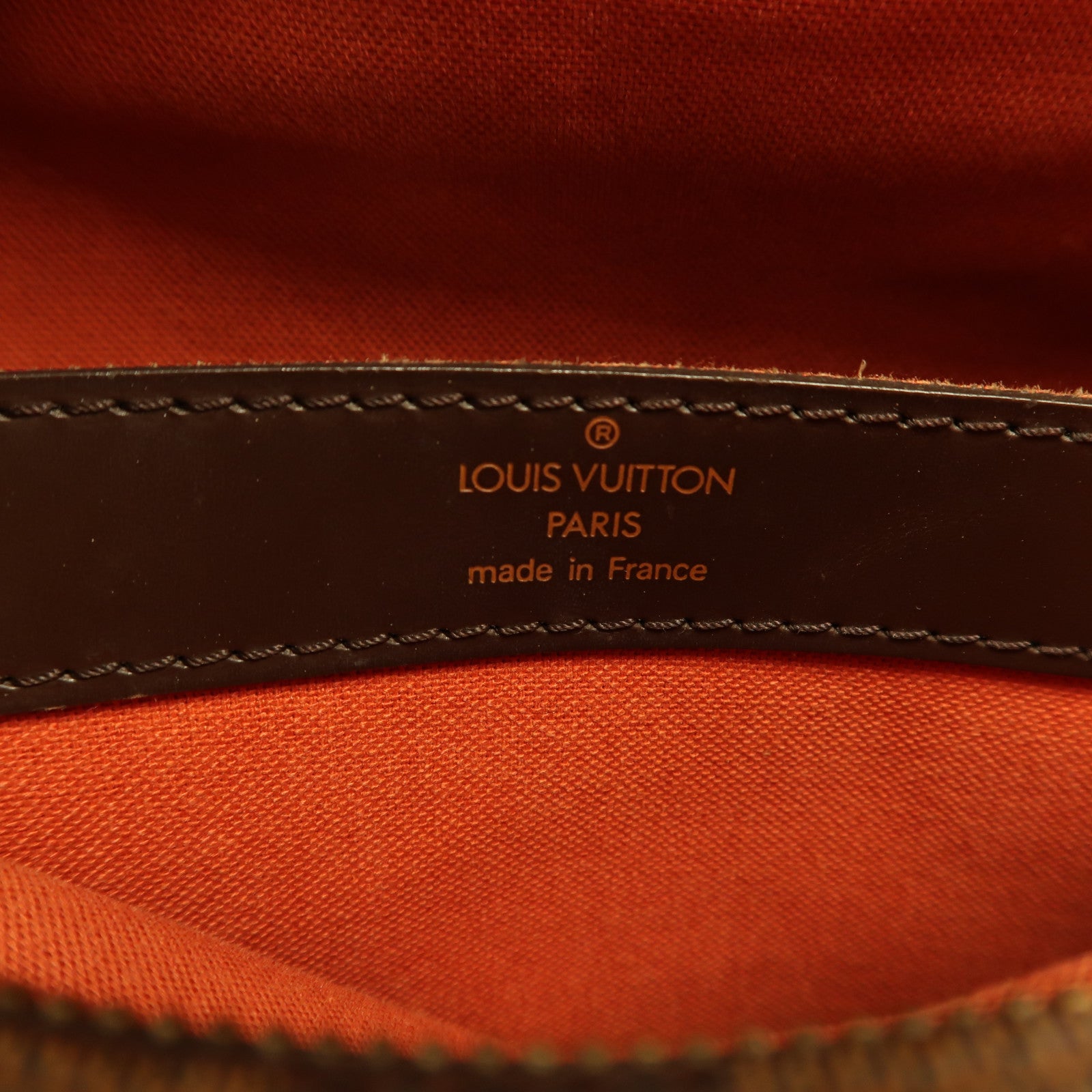 LOUIS VUITTON Damier Bastille金扣肩背袋啡色