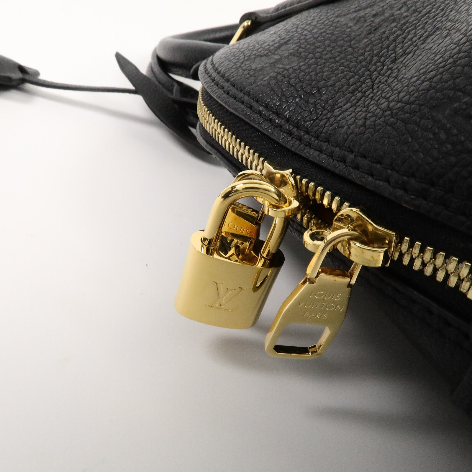 LOUIS VUITTON Monogram Empreinte Neo Alma BB手挽肩背兩用袋