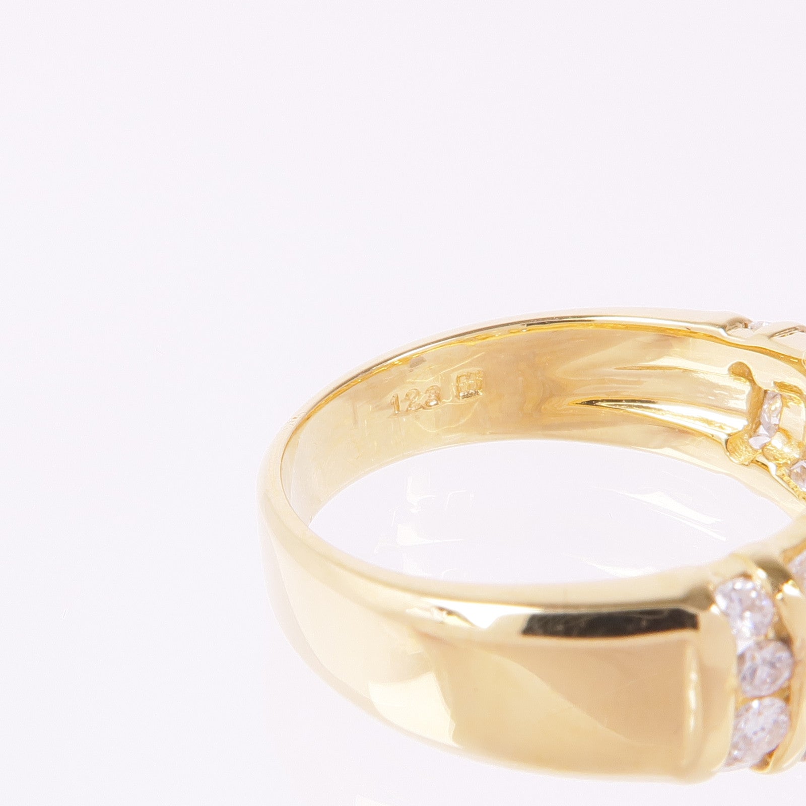 JEWELRY 18K黃金Diamond Ring鑽石戒指US#6.75
