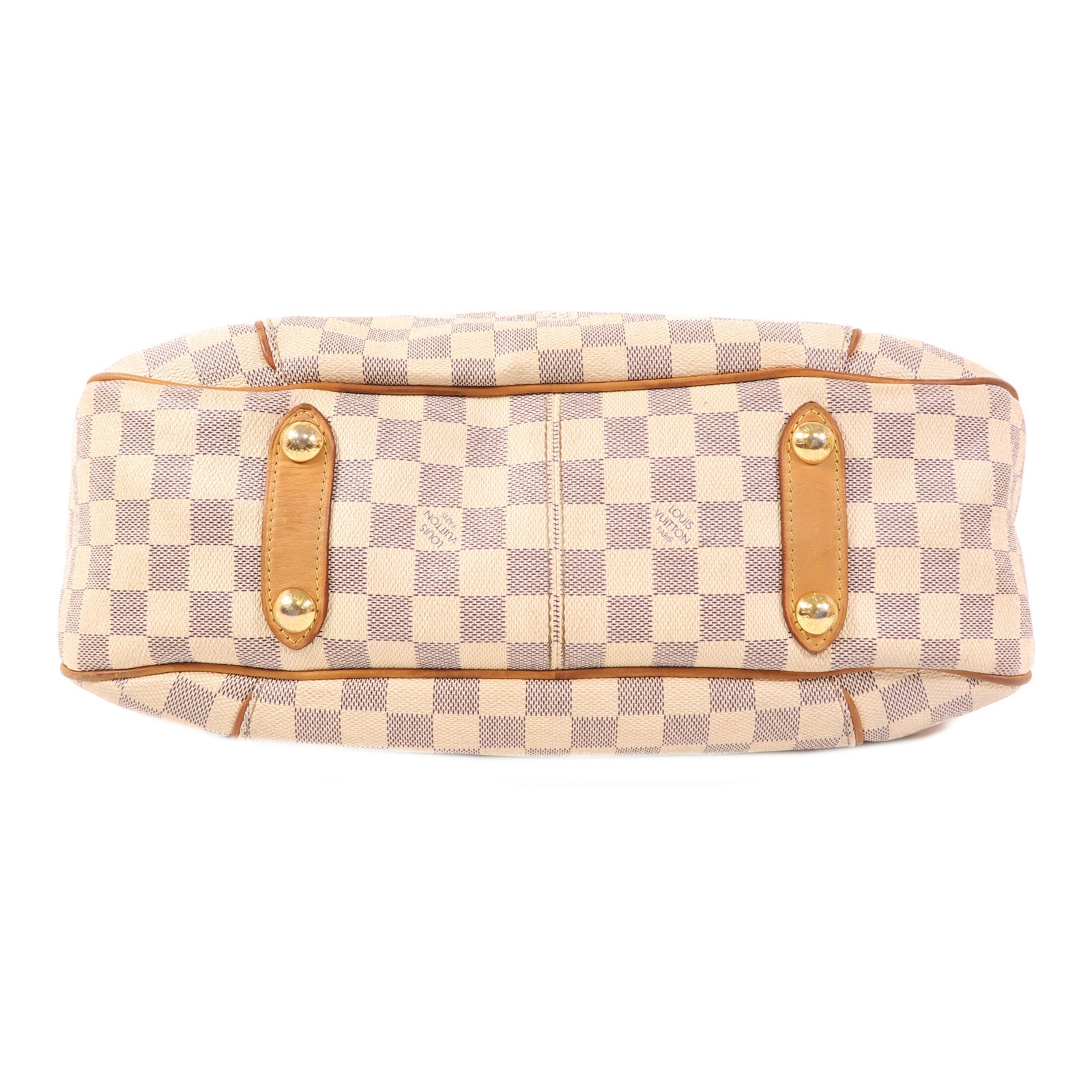 LOUIS VUITTON Damier Azur Galliera PM金扣肩背袋