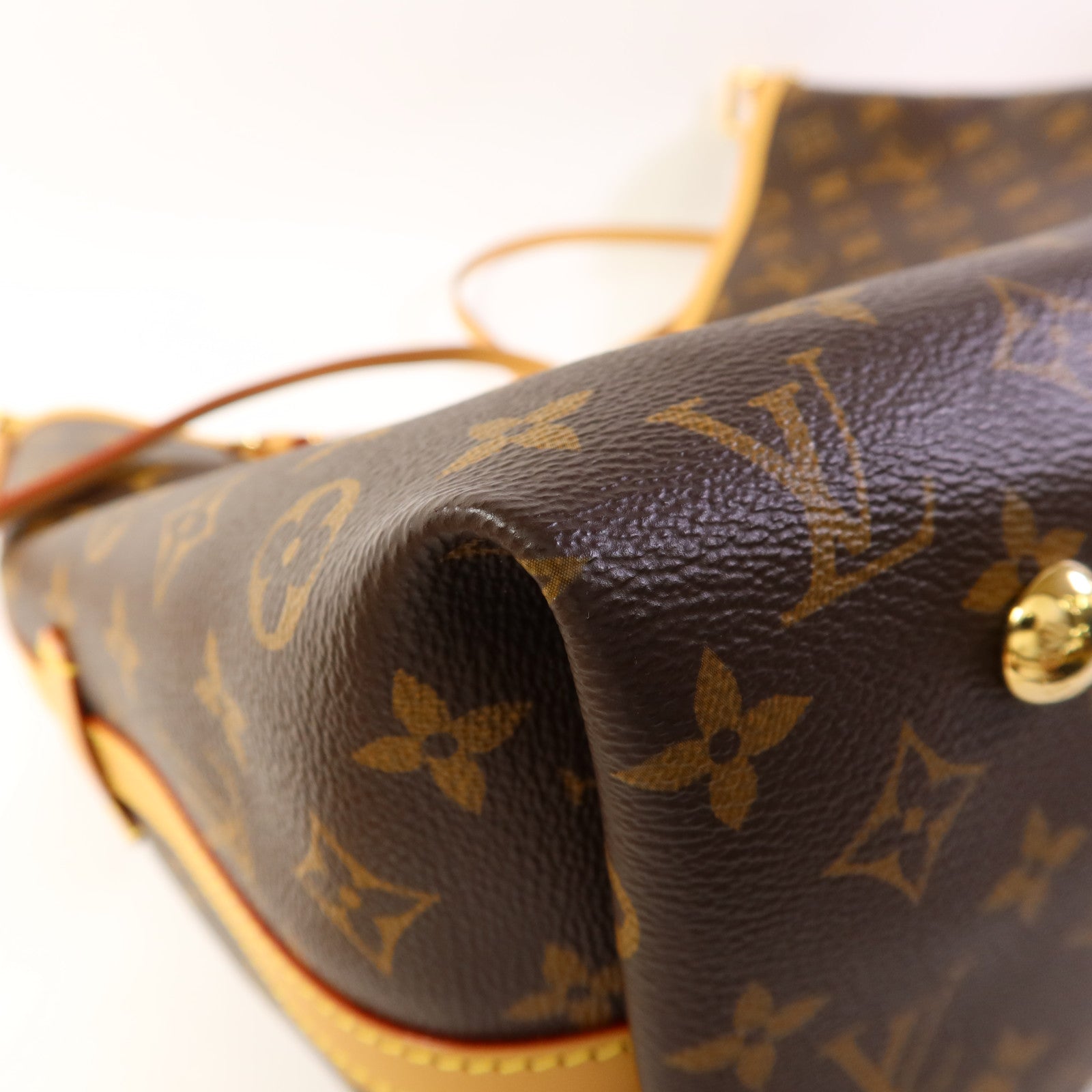 LOUIS VUITTON Monogram Carry All MM金扣肩背袋