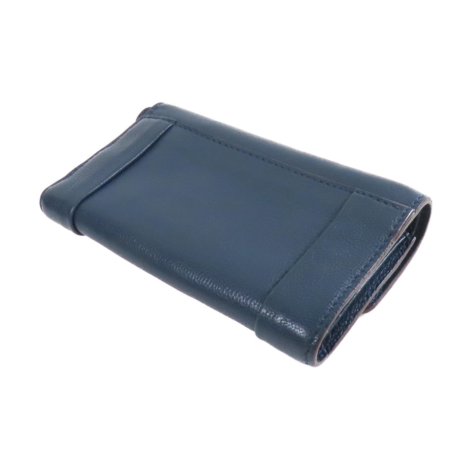 Chloe 【激減優惠】牛皮皮革Medium Wallet金扣中長錢包綠色
