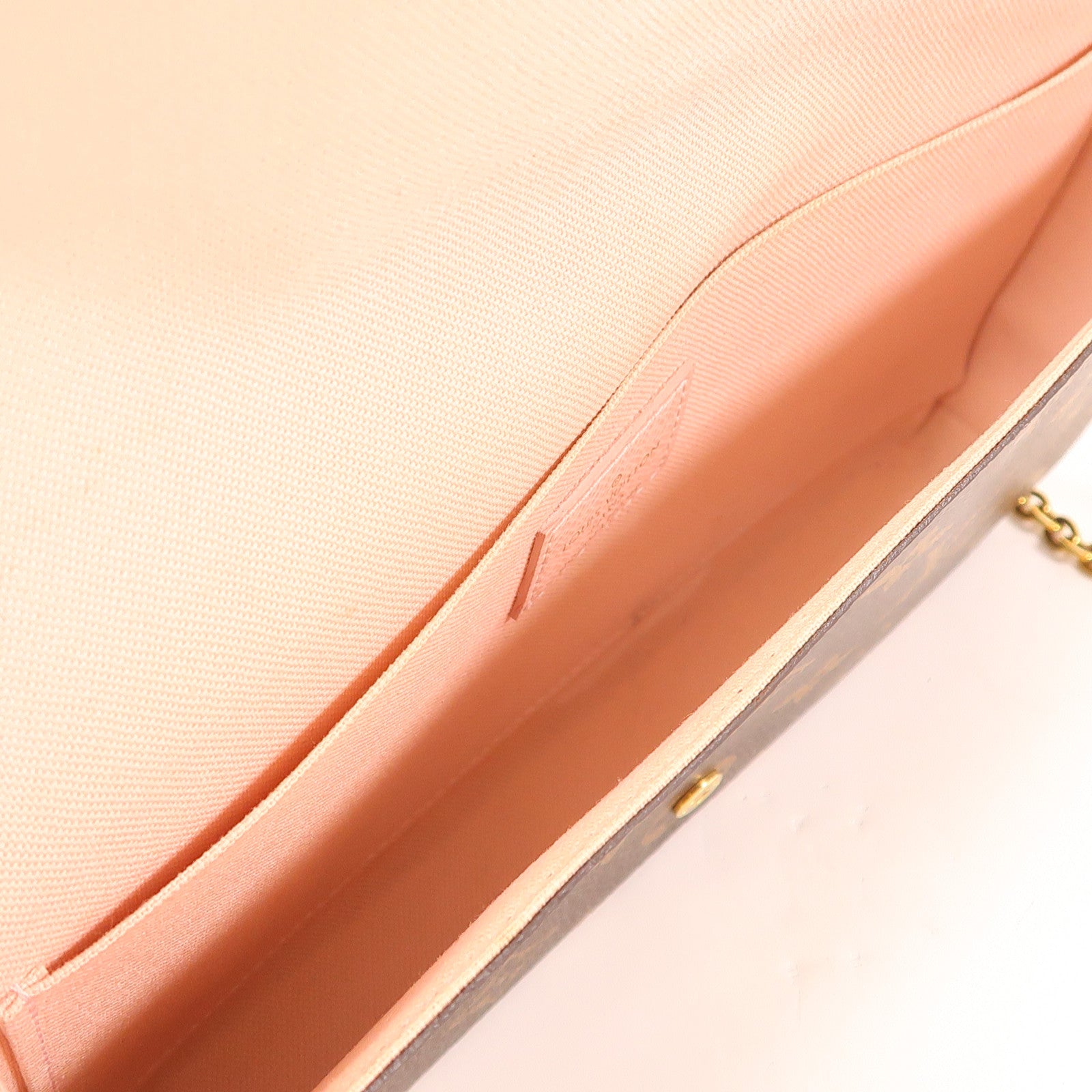 LOUIS VUITTON Monogram Lovely Birds Felicie Pochette金扣肩背袋