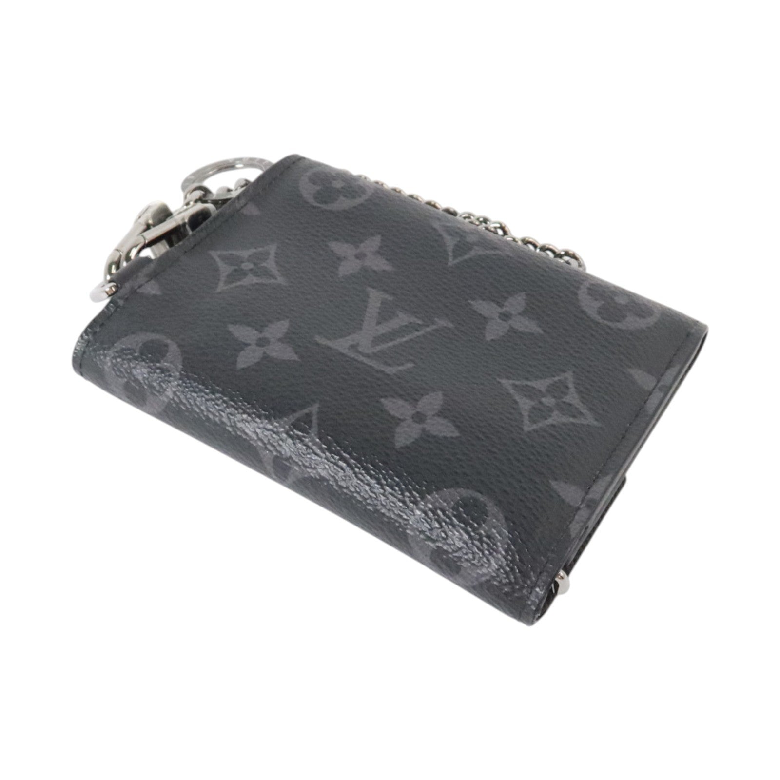 LOUIS VUITTON Monogram Eclipse Chain Wallet錢包