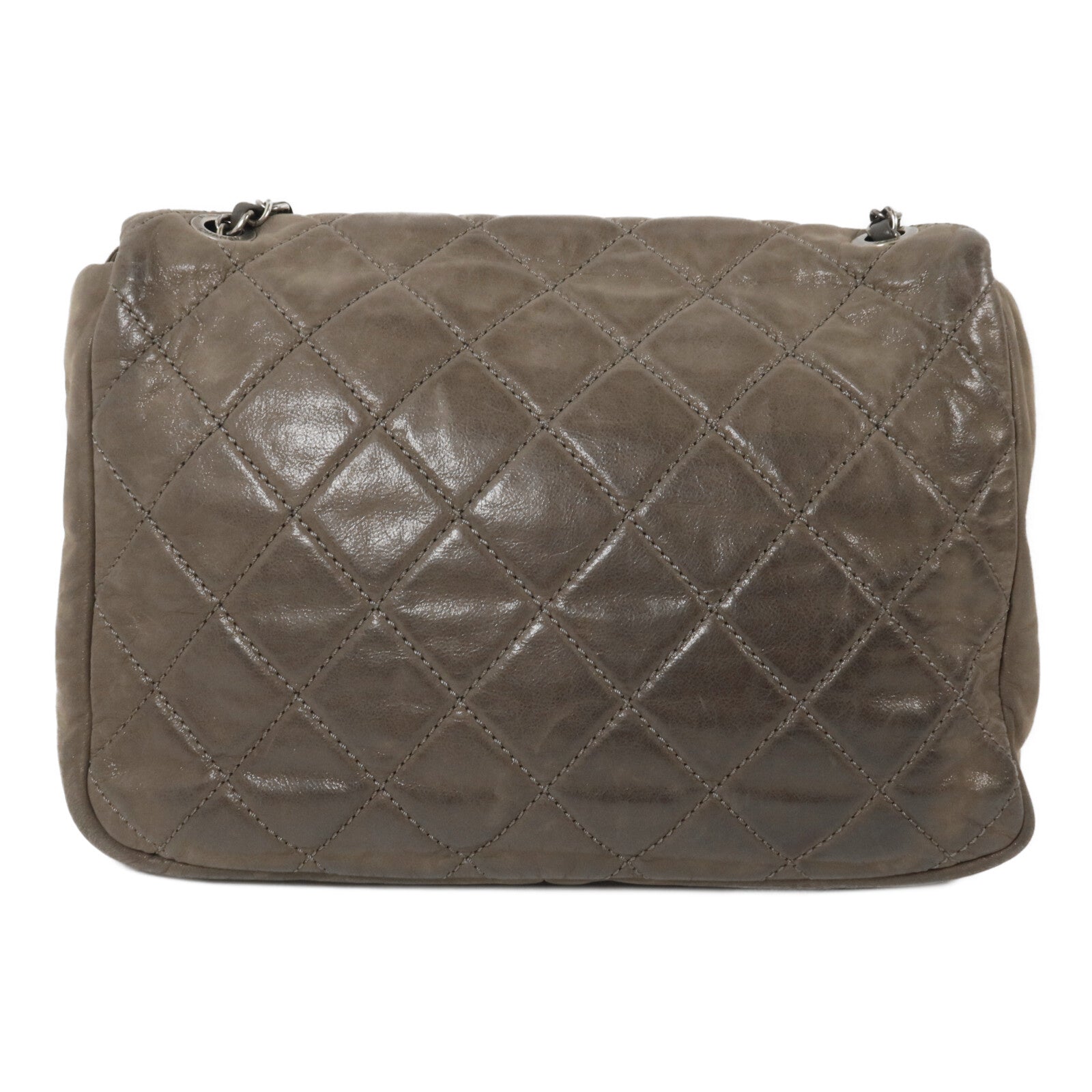 CHANEL 牛皮皮革Chain Shoulder鏈帶肩背袋
