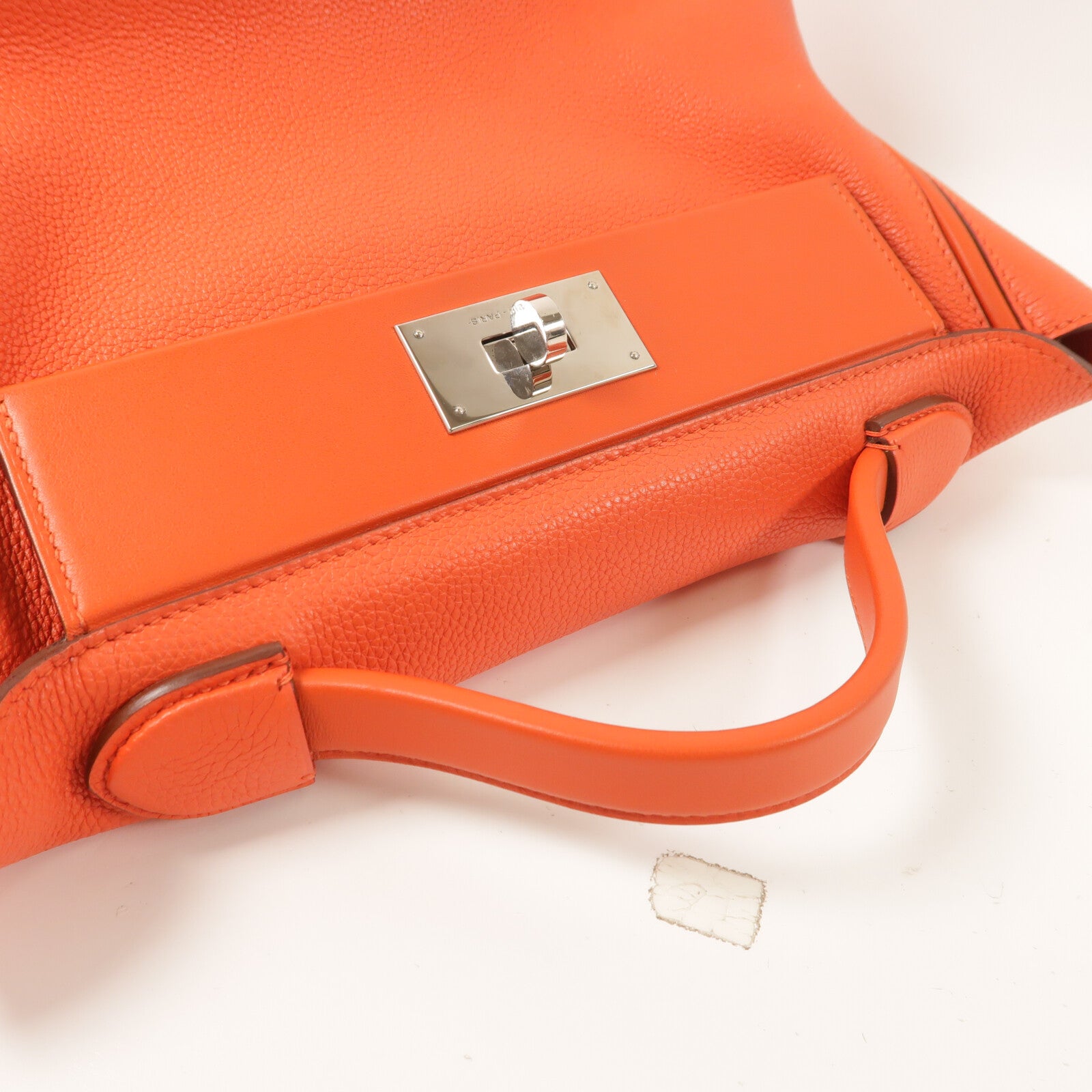 HERMES Clemence皮革24/24 29cm手挽肩背兩用袋Capucine