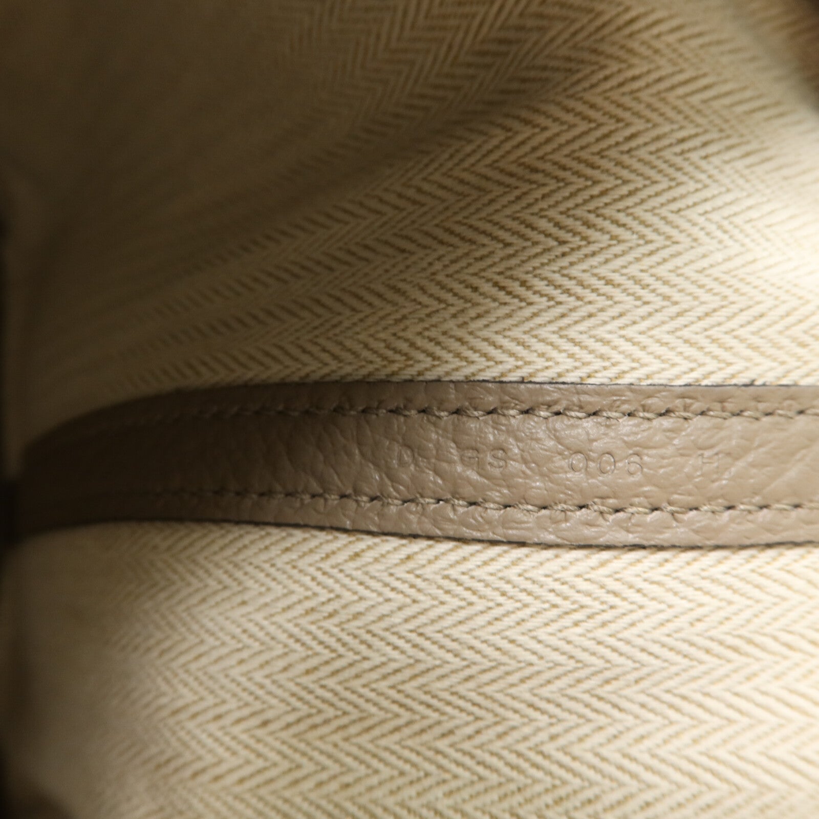 HERMES Negonda皮革Garden Party PM手挽袋Gris Tourterelle