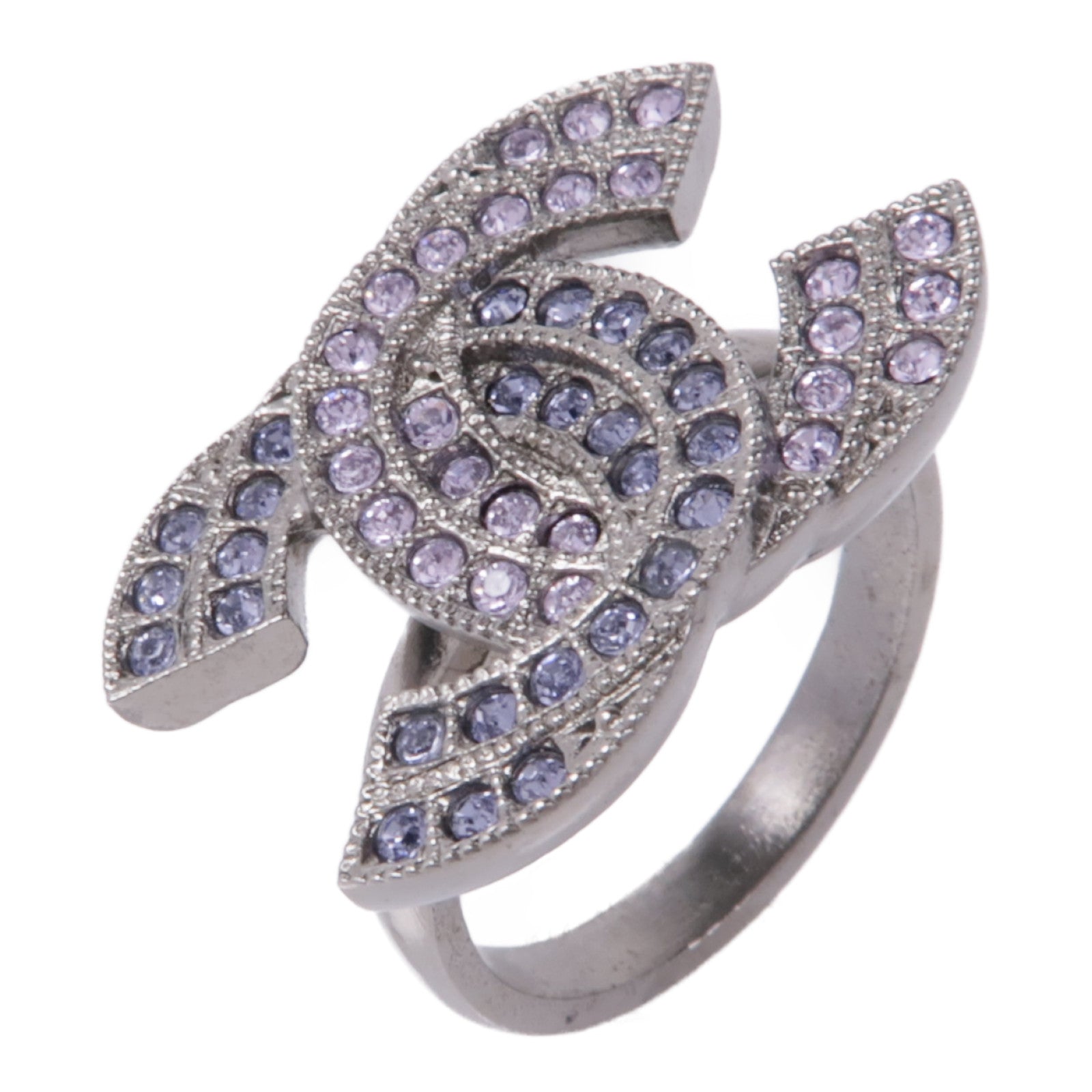 CHANEL 金屬CC Ring戒指US#6
