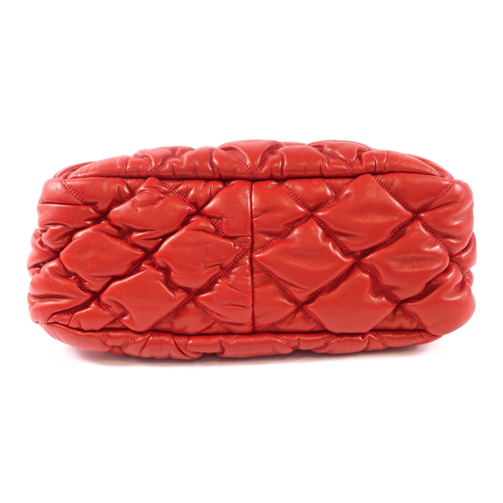 CHANEL 【激減優惠】牛皮皮革Shoulder Bag銀扣肩背袋