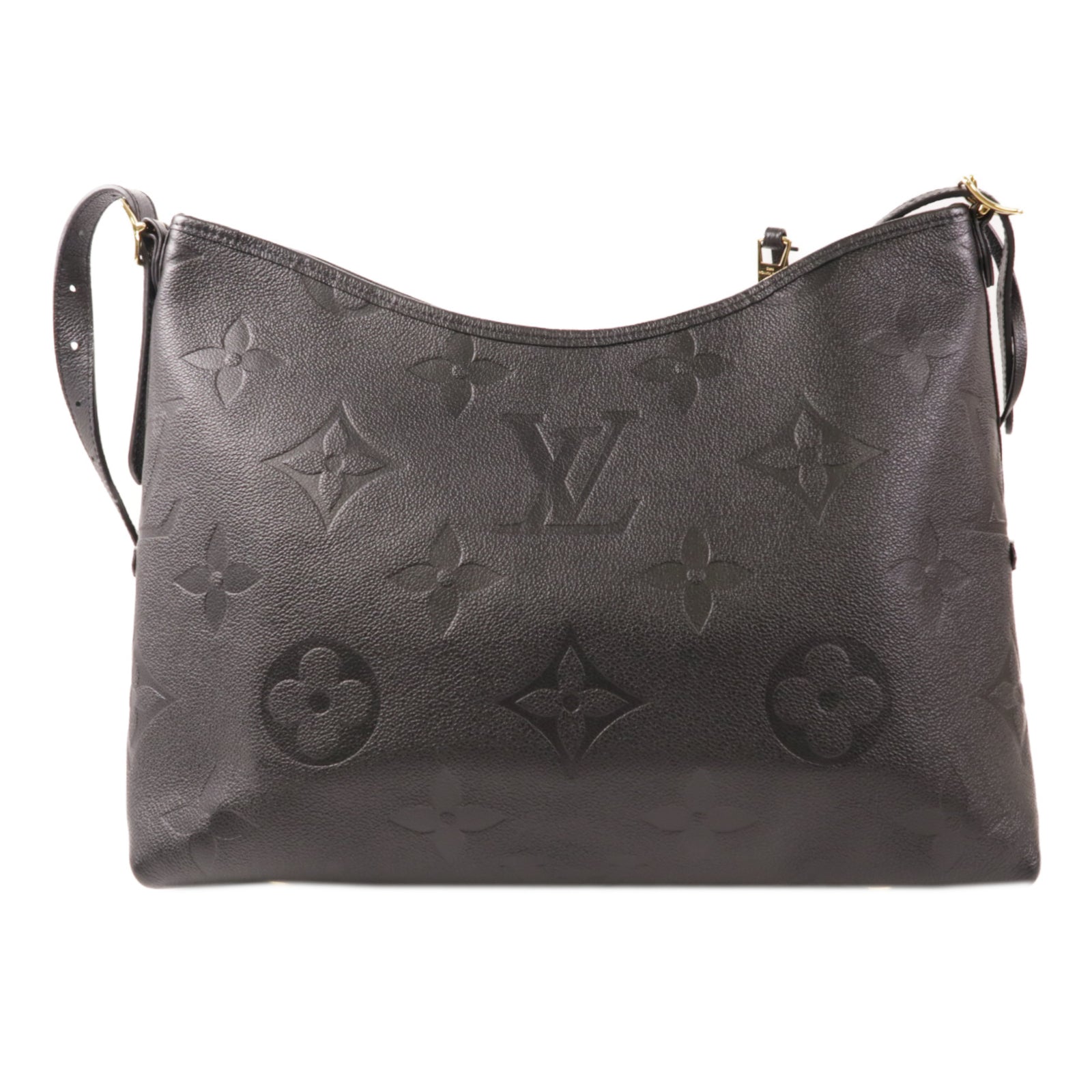 LOUIS VUITTON Monogram Empreinte CarryAll金扣肩背袋