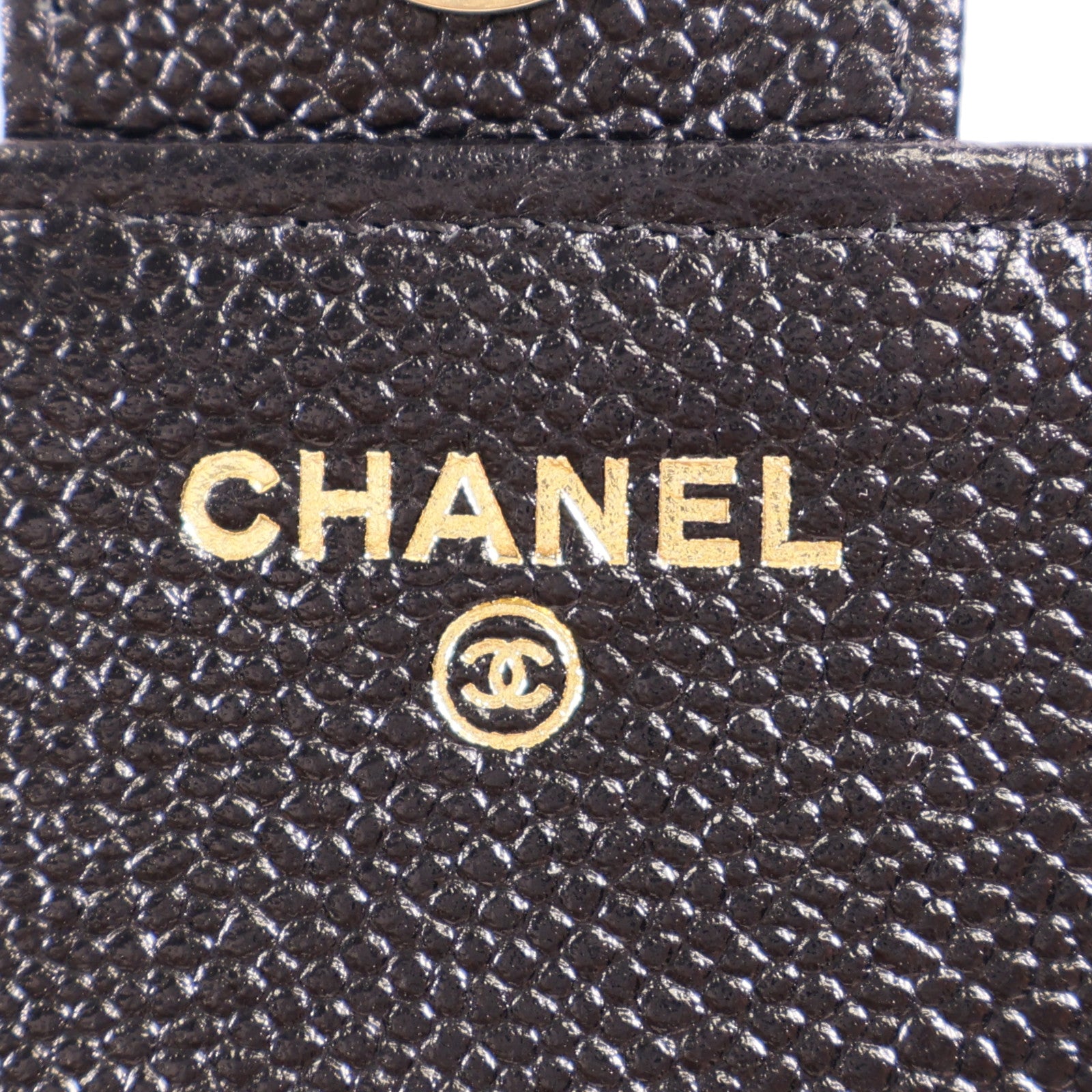 CHANEL CC GHW Chain Shoulder Bag AP2095 Calfskin Leather Black
