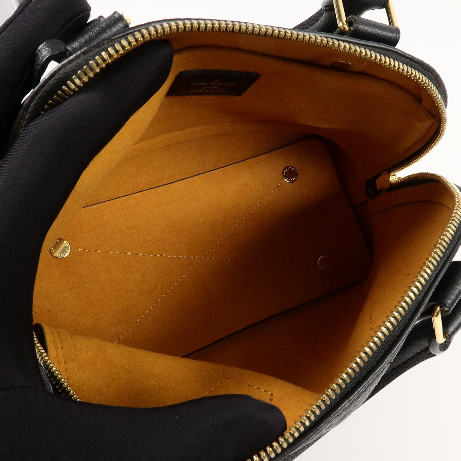 LOUIS VUITTON Monogram Empreinte Neo Alma BB手挽肩背兩用袋