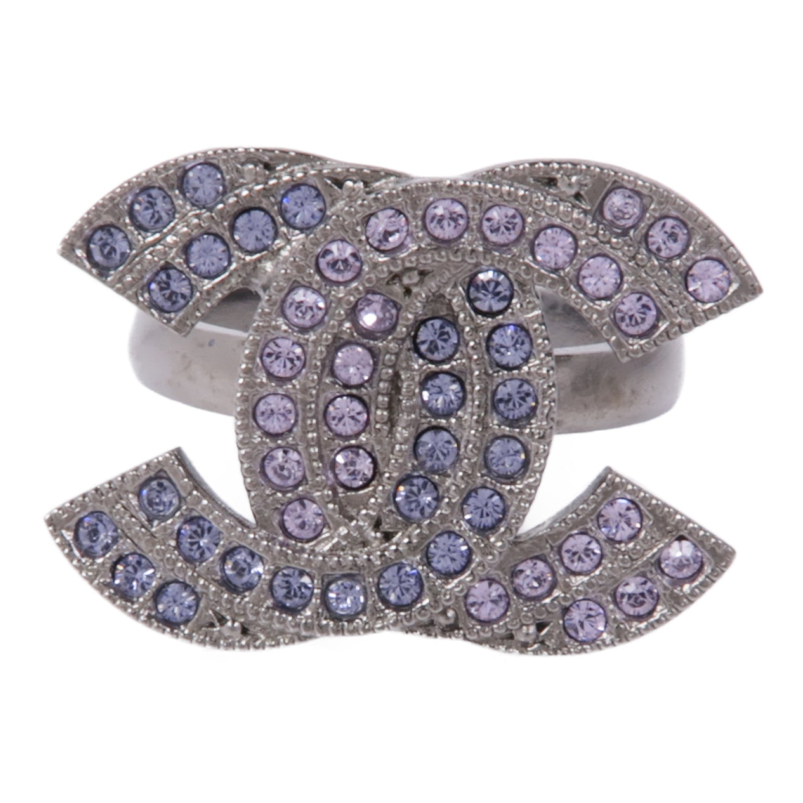 CHANEL 金屬CC Ring戒指US#6