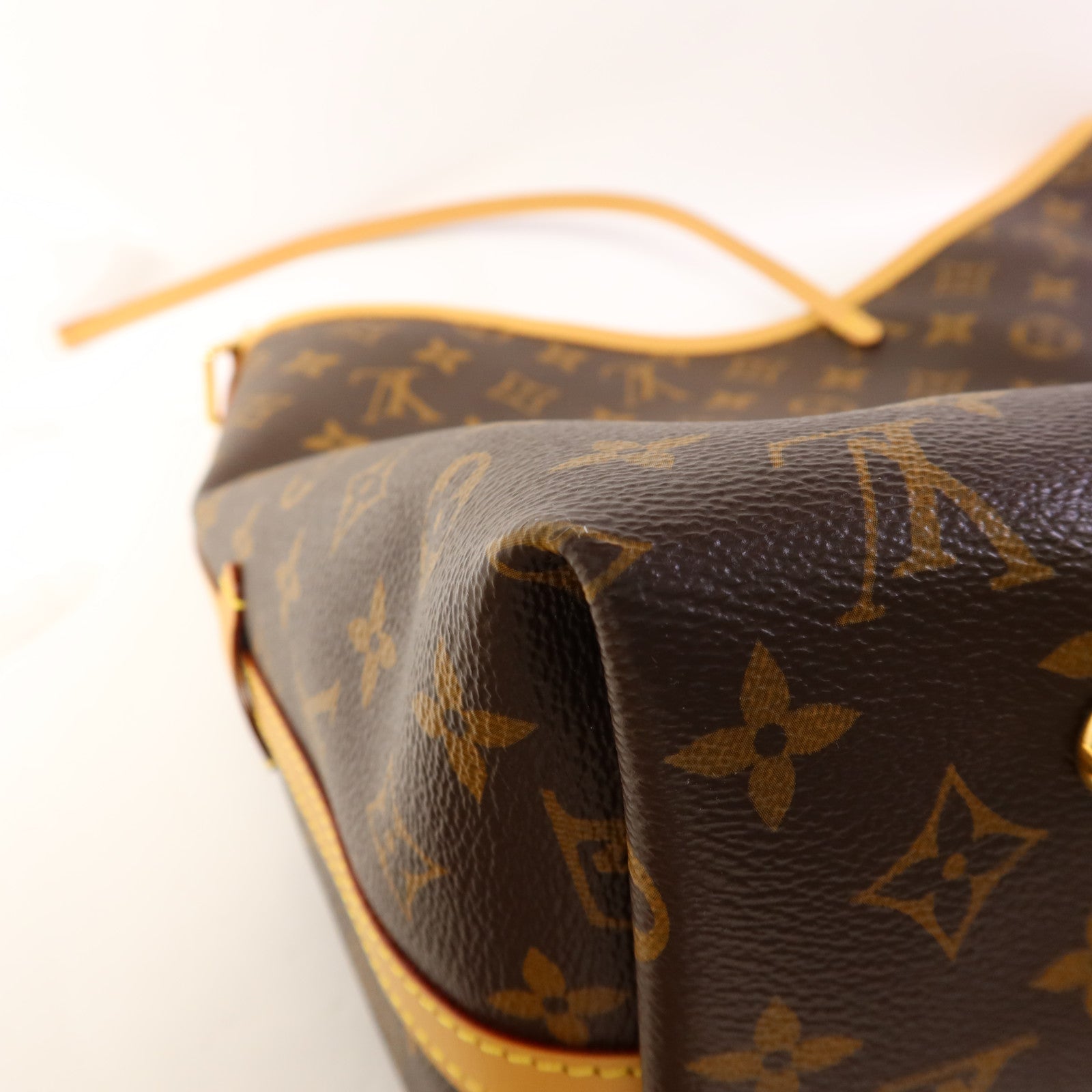 LOUIS VUITTON Monogram Carry All MM金扣肩背袋