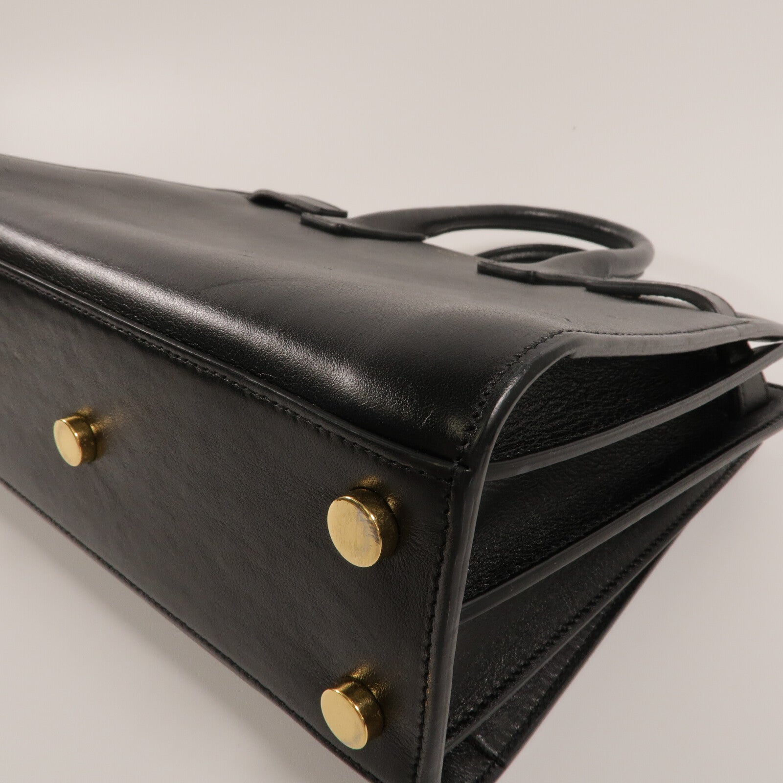 SAINT LAURENT 牛皮皮革Sac De Jour Nano手挽肩背兩用袋