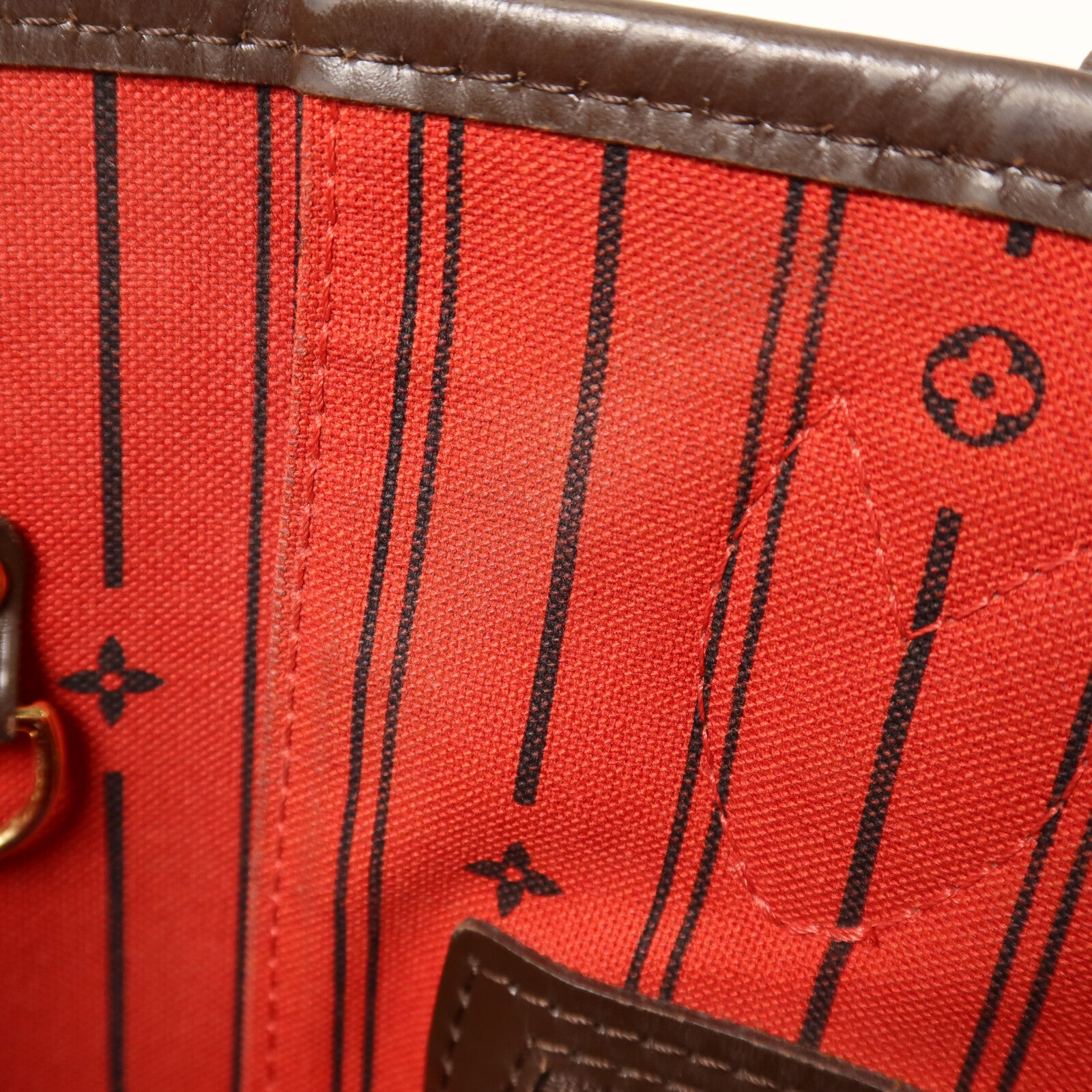 LOUIS VUITTON Damier Neverfull MM手挽袋