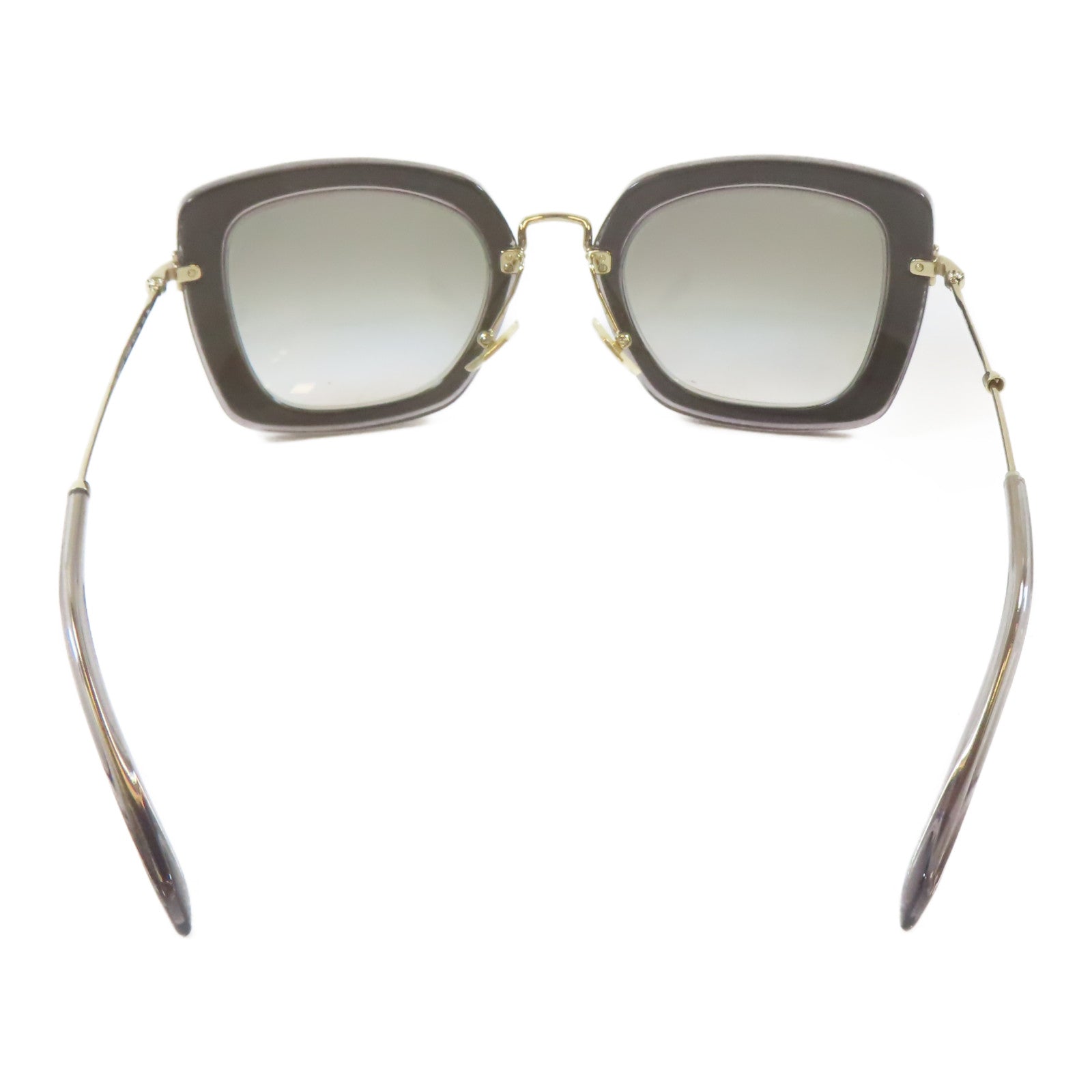 Miu Miu 金屬/PVC Sunglasses太陽眼鏡藍色/灰色