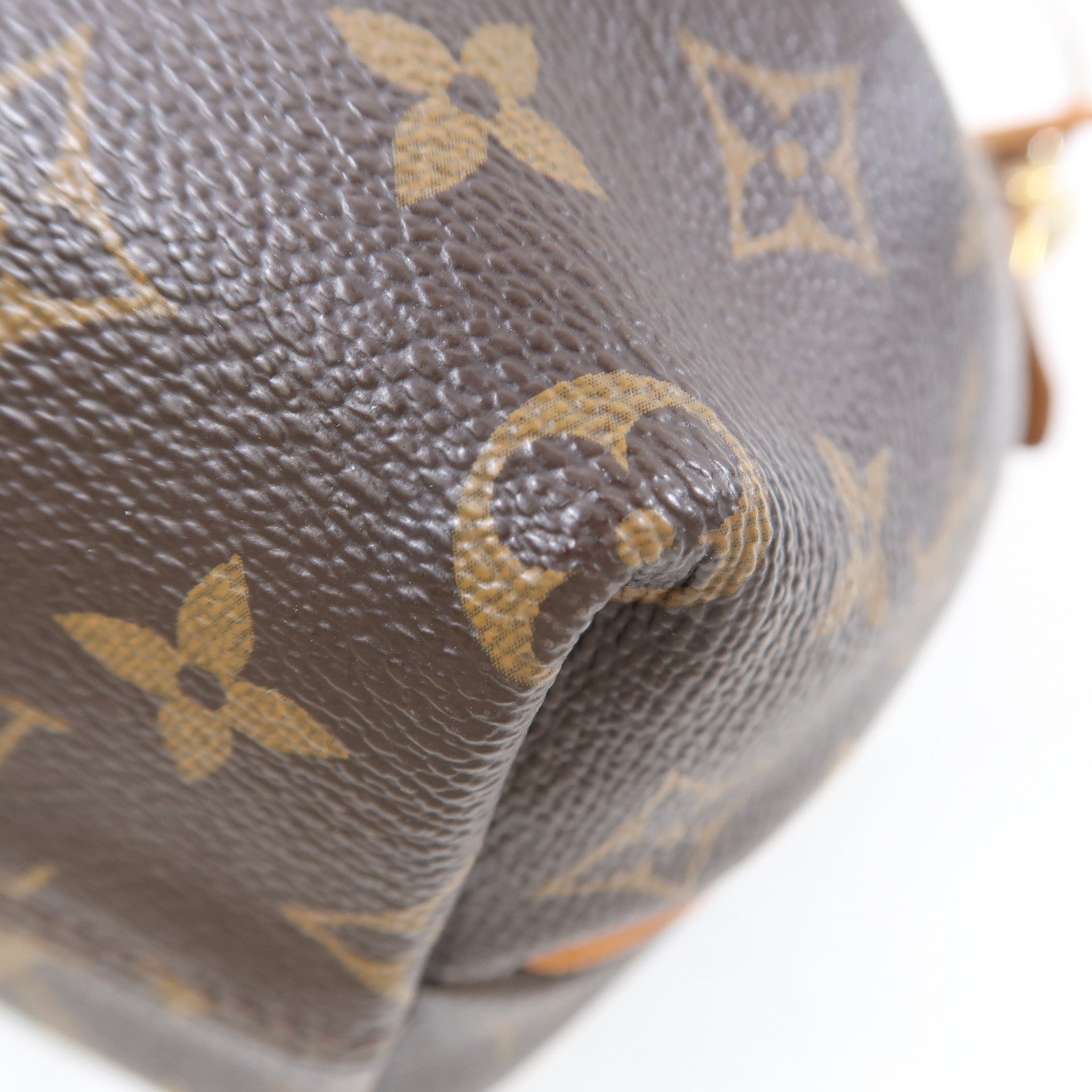 LOUIS VUITTON Monogram Turenne PM金扣手挽肩背兩用袋棕色