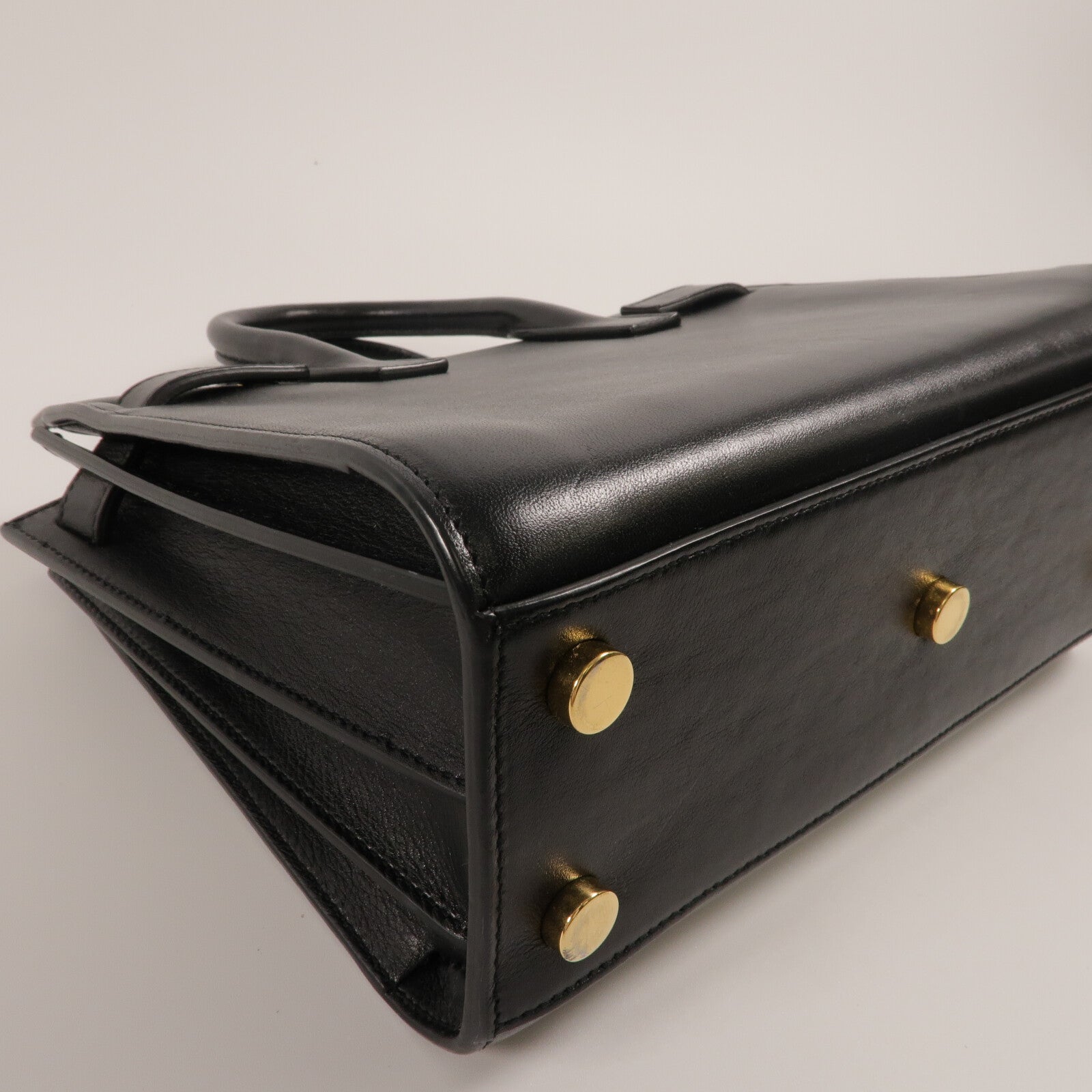 SAINT LAURENT 牛皮皮革Sac De Jour Nano手挽肩背兩用袋