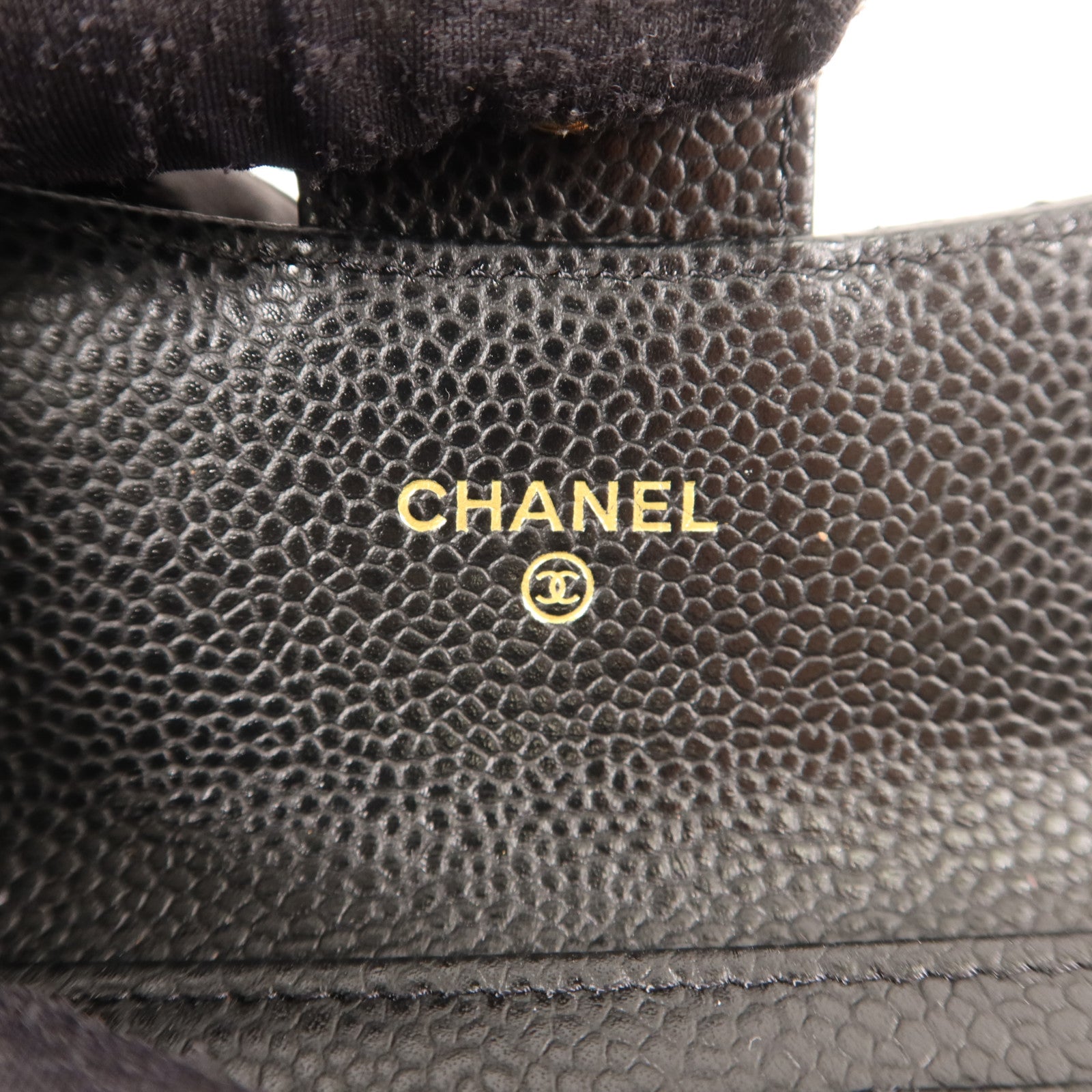 CHANEL 牛皮皮革Card Case金扣卡片套