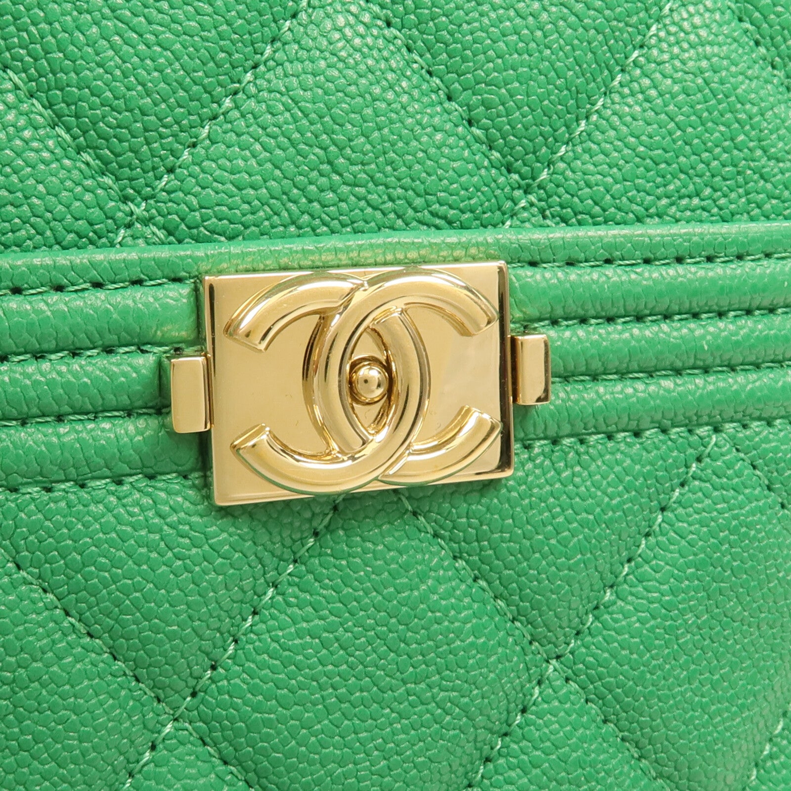 CHANEL 牛皮皮革Pouch Wallet手拿包