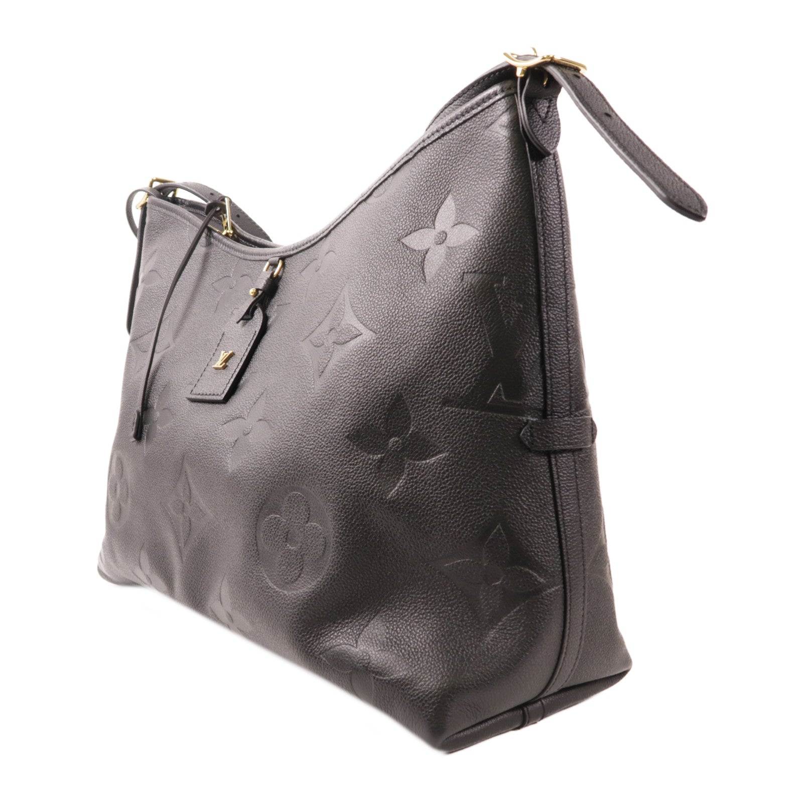 LOUIS VUITTON Monogram Empreinte CarryAll金扣肩背袋