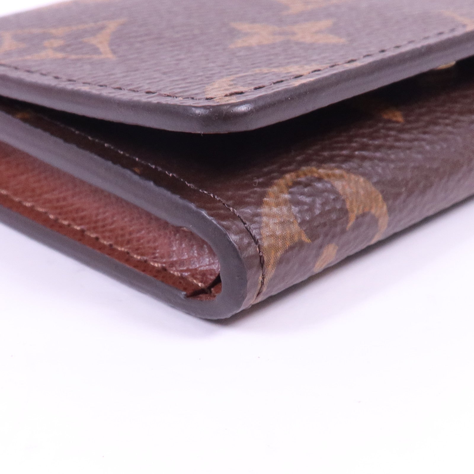 LOUIS VUITTON Monogram Enveloppe Carte De Visite金扣Card Case