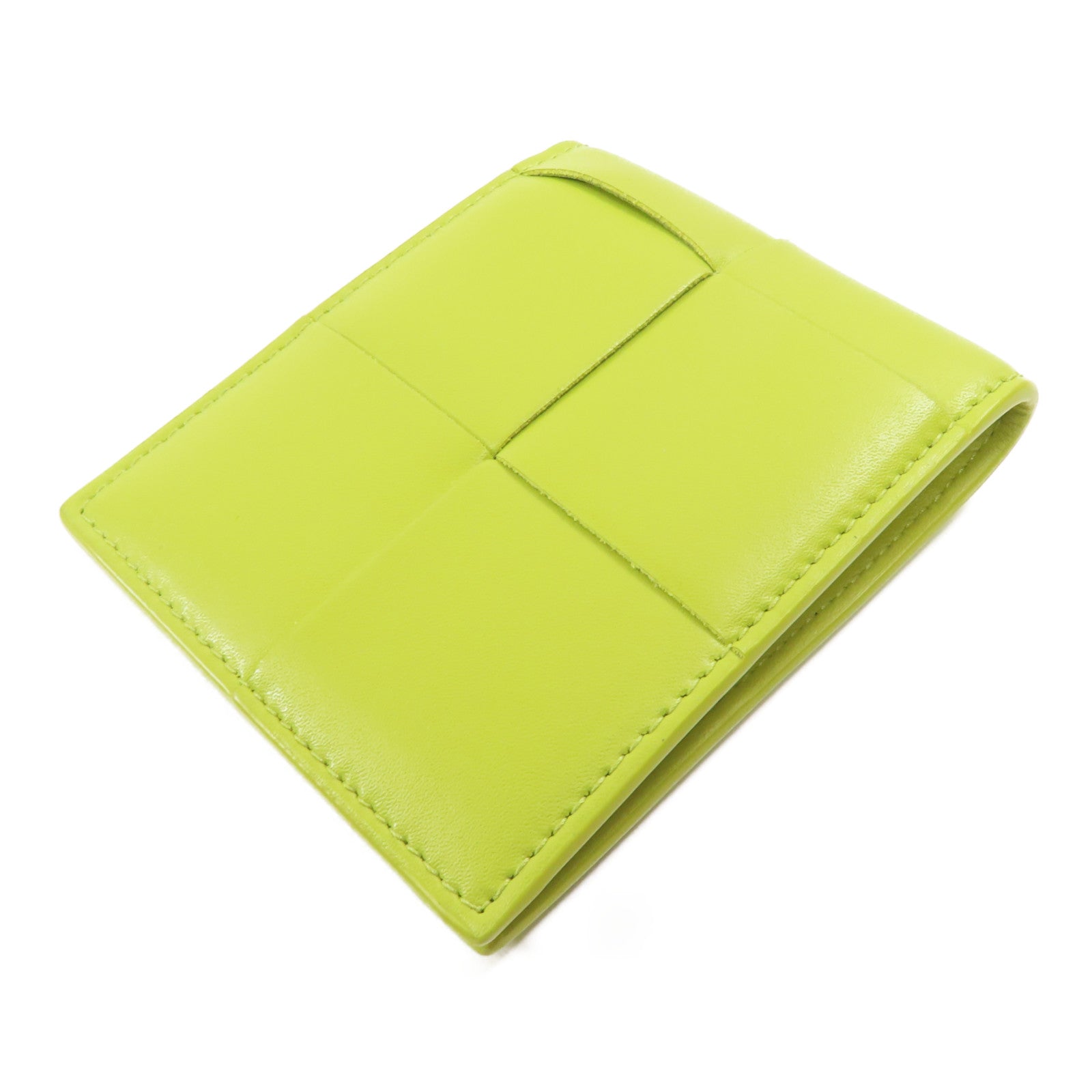 BOTTEGA VENETA 【激減優惠】羊皮皮革Fold Wallet錢包