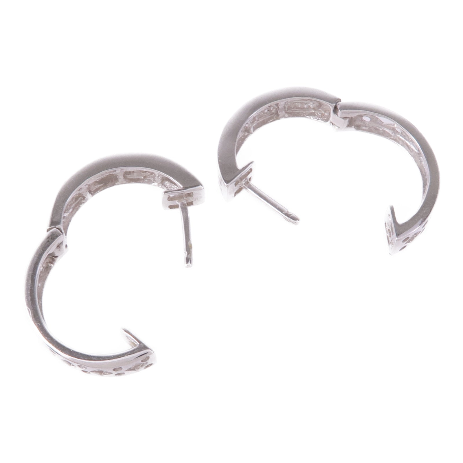 JEWELRY 18K白金Diamond Earrings鑽石耳環