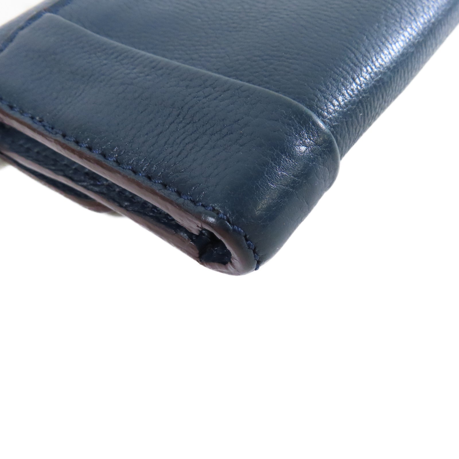 Chloe 【激減優惠】牛皮皮革Medium Wallet金扣中長錢包綠色