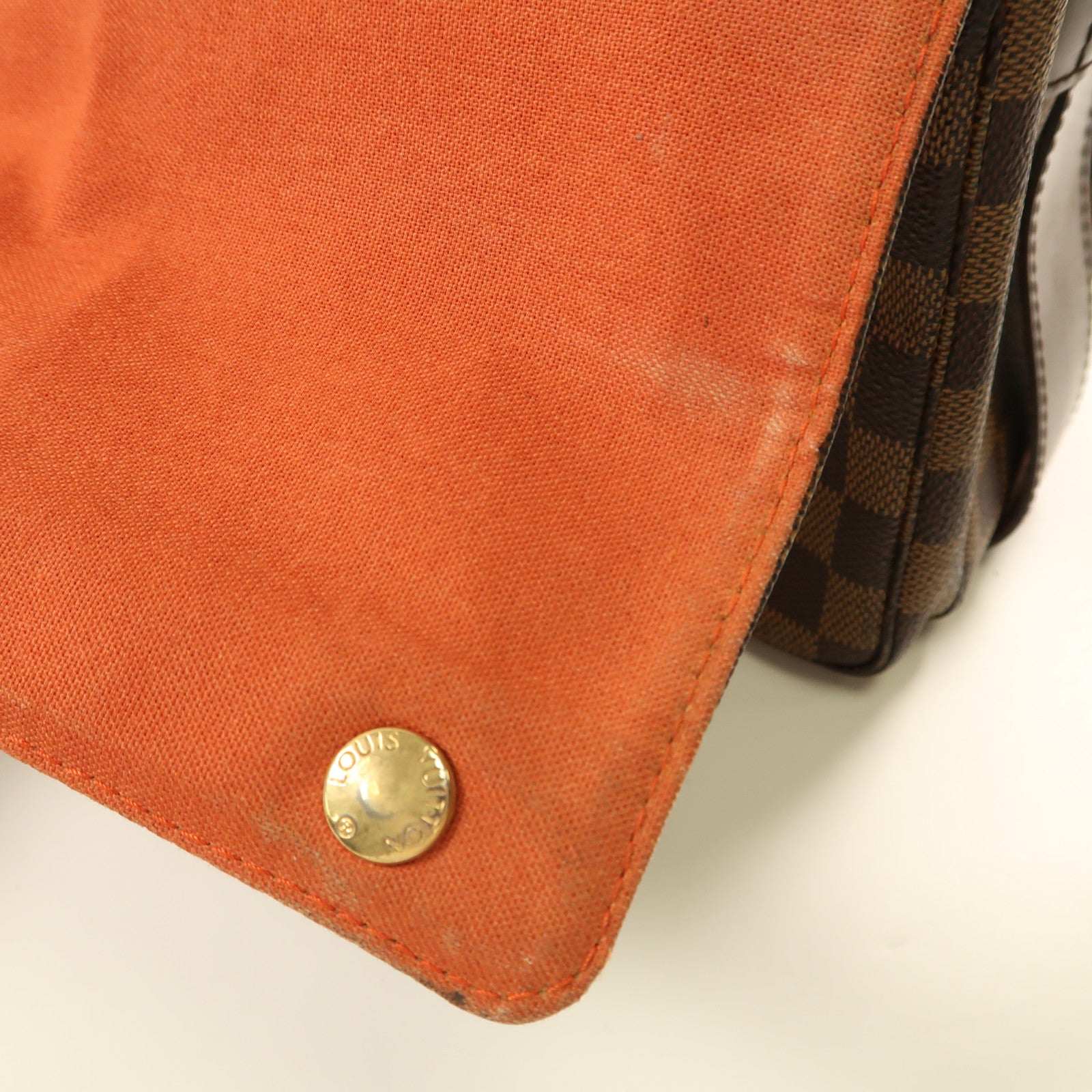 LOUIS VUITTON 【激減優惠】Damier Bastille金扣肩背袋啡色