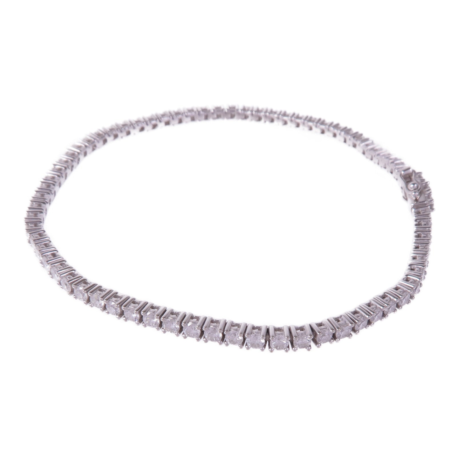 JEWELRY 18K白金Diamond Bracelet鑽石手鏈